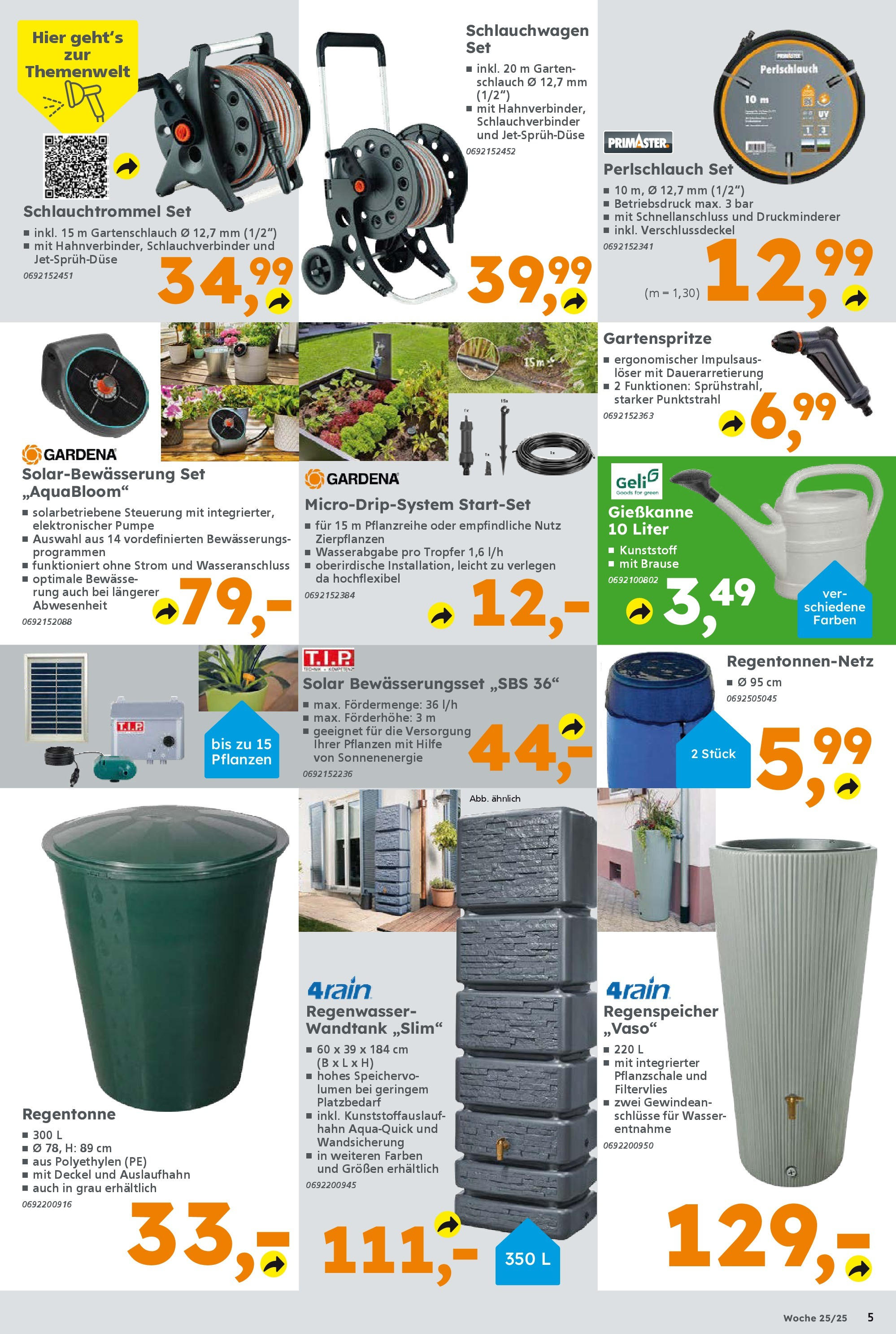 Globus Baumarkt prospekt Ilmenau	 (ab 15.06.2025) zum Blättern | Seite: 5 | Produkte: Wasser