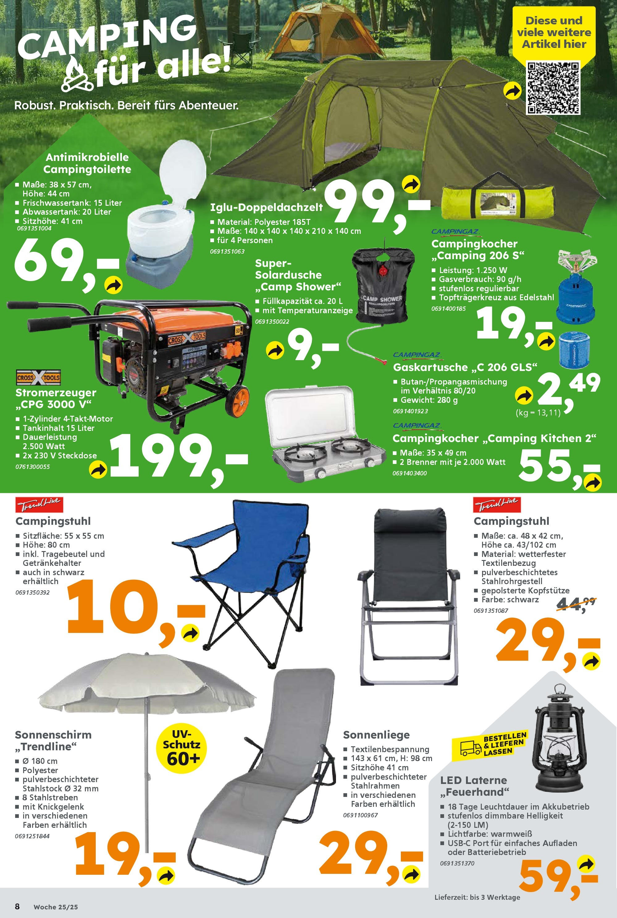 Globus Baumarkt prospekt Ilmenau	 (ab 15.06.2025) zum Blättern | Seite: 8 | Produkte: Gewicht, Steckdose, Sonnenschirm