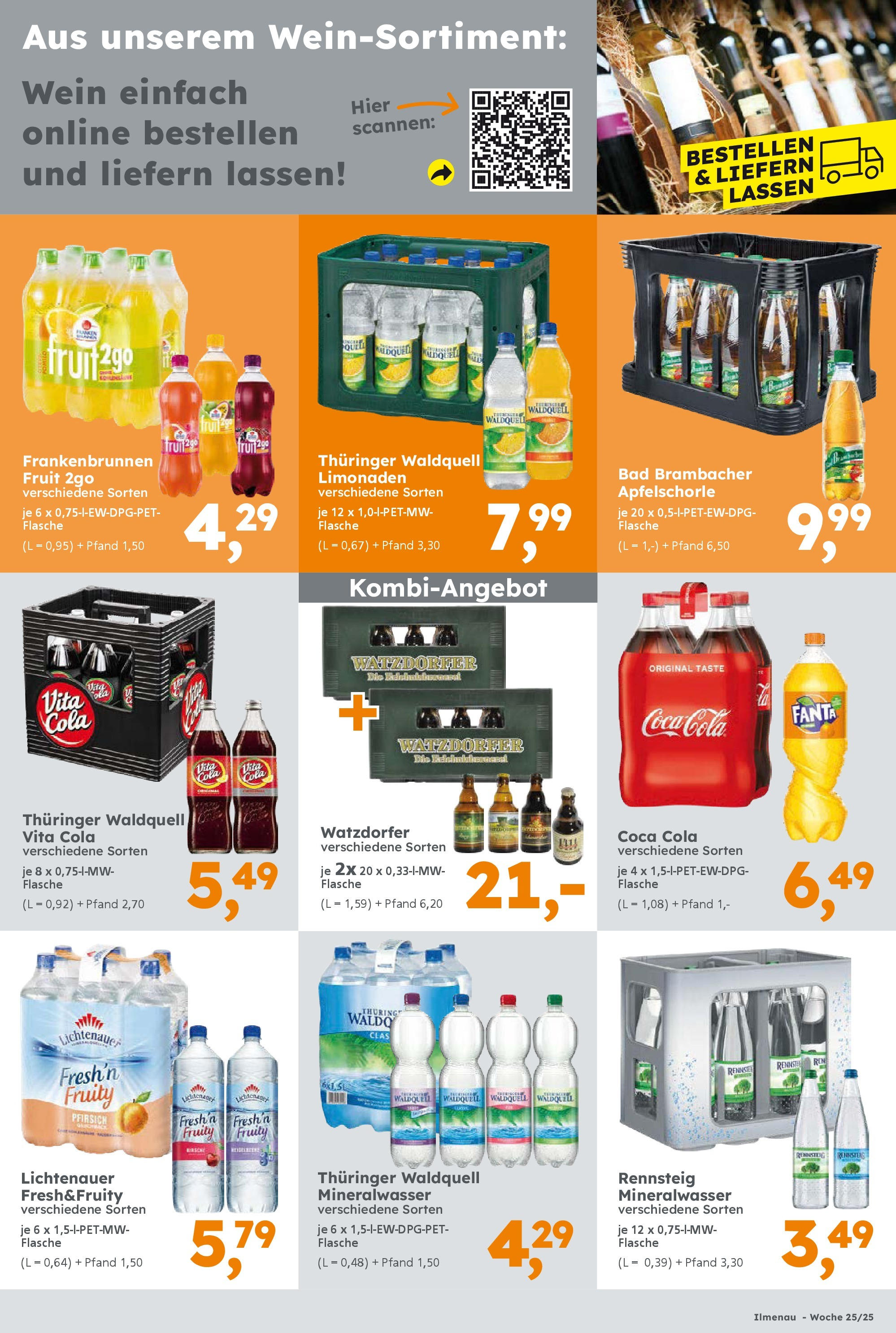 Globus Baumarkt prospekt Ilmenau	 (ab 15.06.2025) zum Blättern | Seite: 21 | Produkte: Coca cola, Fanta, Bad, Vita cola
