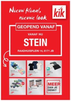 KiK - Geopend folder Stein - Voorbeeld van een folder van KiK, geldig van 12.06.2025