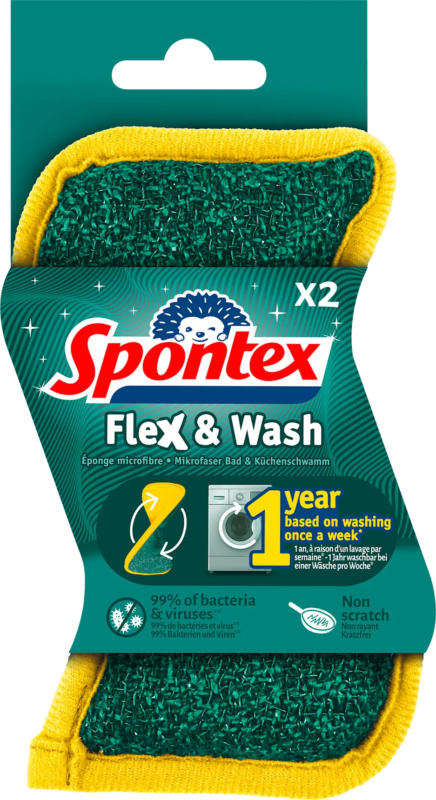 Spontex Schwamm Flex & Wash