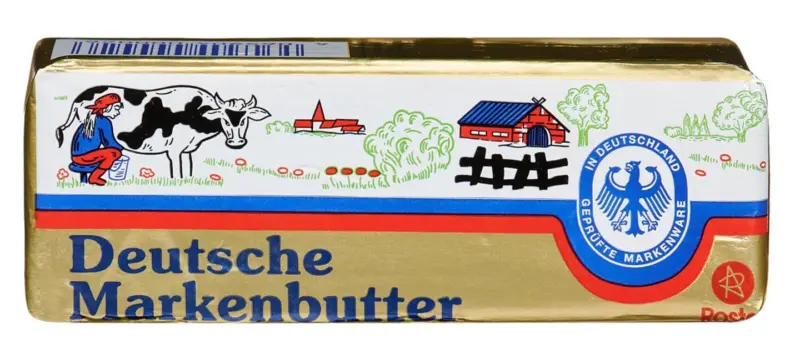DEUTSCHE MARKENBUTTER Краве масло