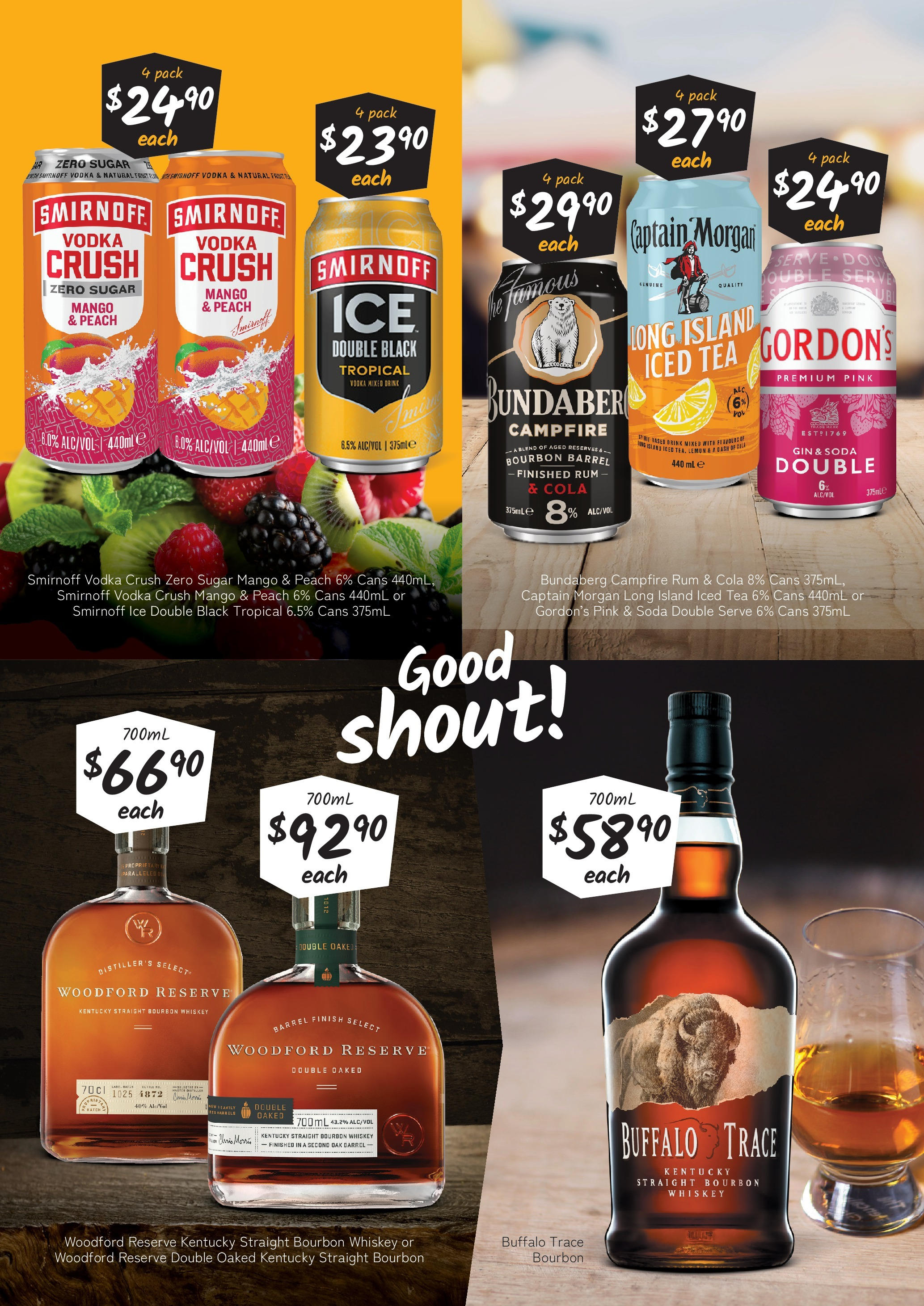 Cellarbrations - World Bourbon Day. QLD 16/06 - 15/06/2025 > weekly / monthly specials | Page: 2 | Products: Bourbon, Gin, Lemon, Mango