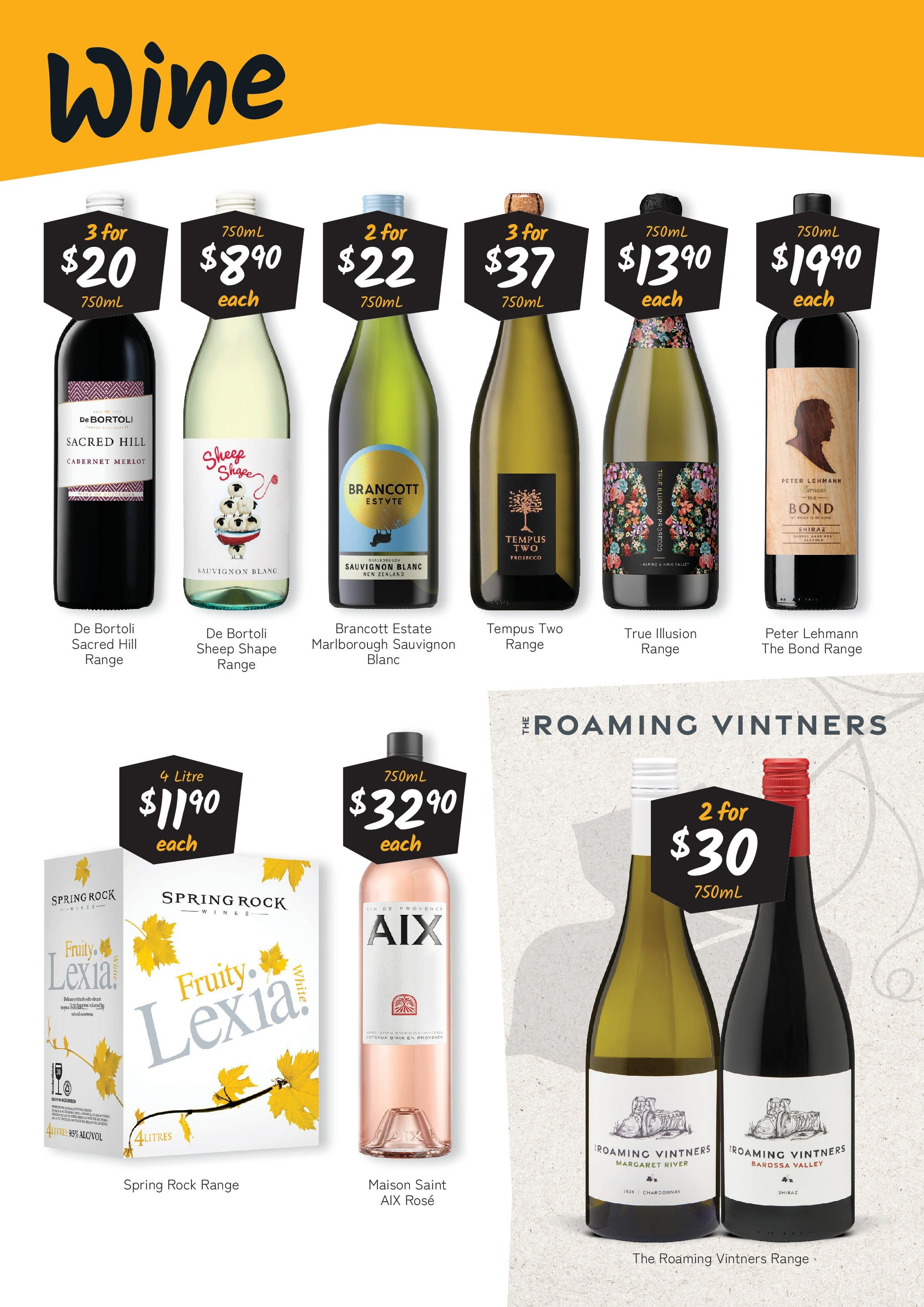 Cellarbrations - World Bourbon Day. QLD 16/06 - 15/06/2025 > weekly / monthly specials | Page: 3 | Products: Wine, Paddle crane