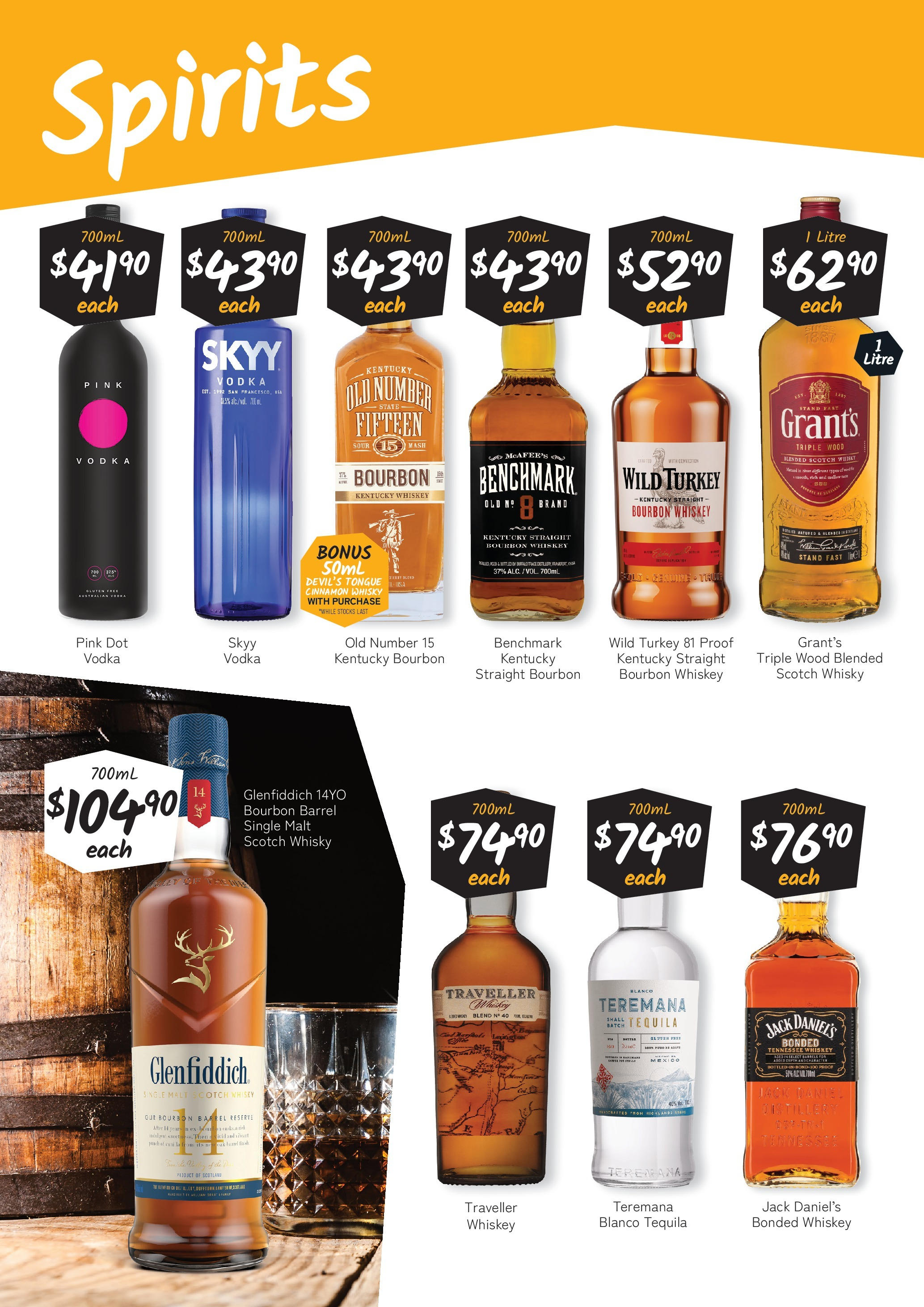 Cellarbrations - World Bourbon Day. QLD 16/06 - 15/06/2025 > weekly / monthly specials | Page: 4 | Products: Bourbon, Vodka, Whiskey, Wood