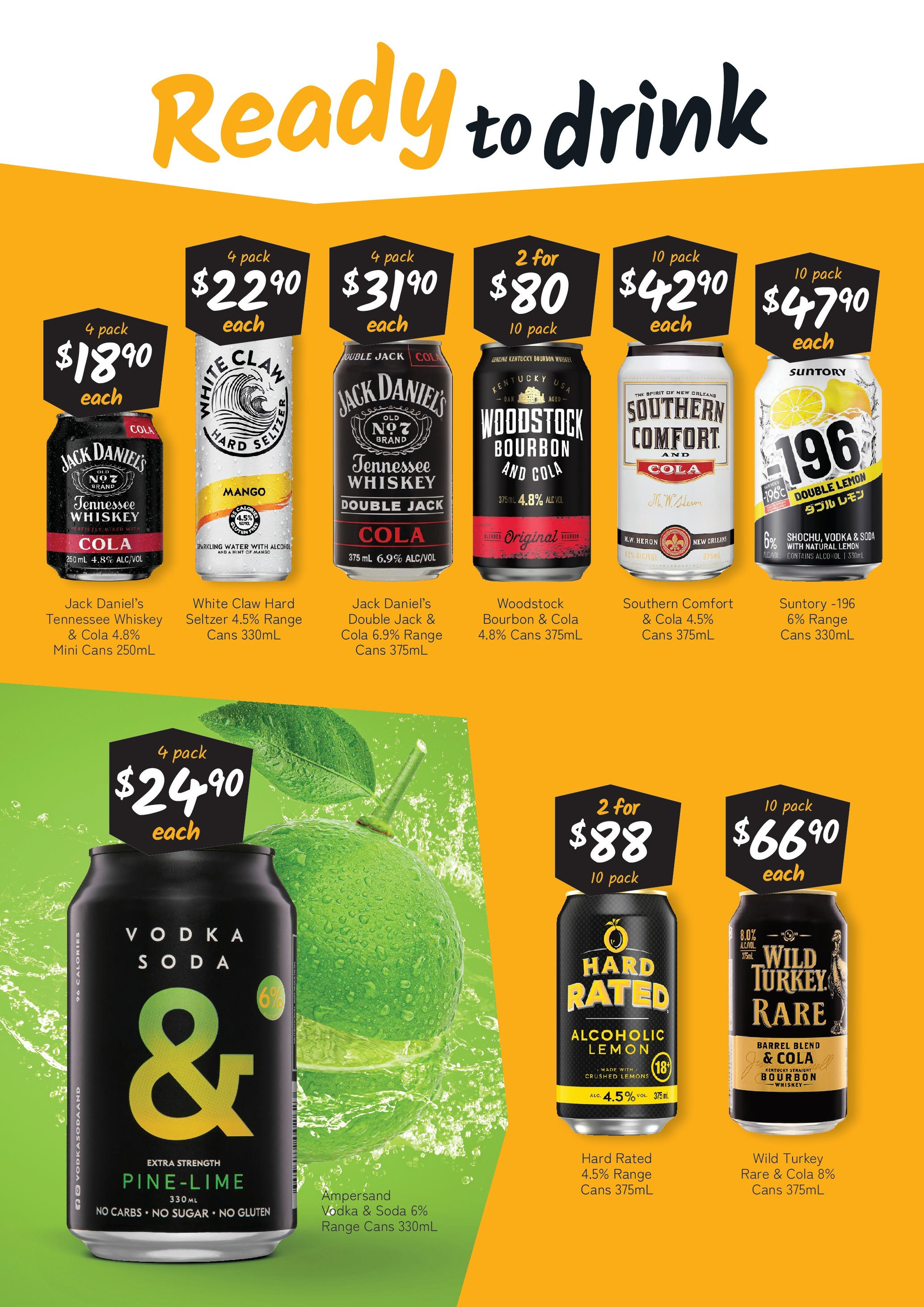 Cellarbrations - World Bourbon Day. QLD 16/06 - 15/06/2025 > weekly / monthly specials | Page: 5 | Products: Bourbon, Whiskey, Water, M&M's peanut