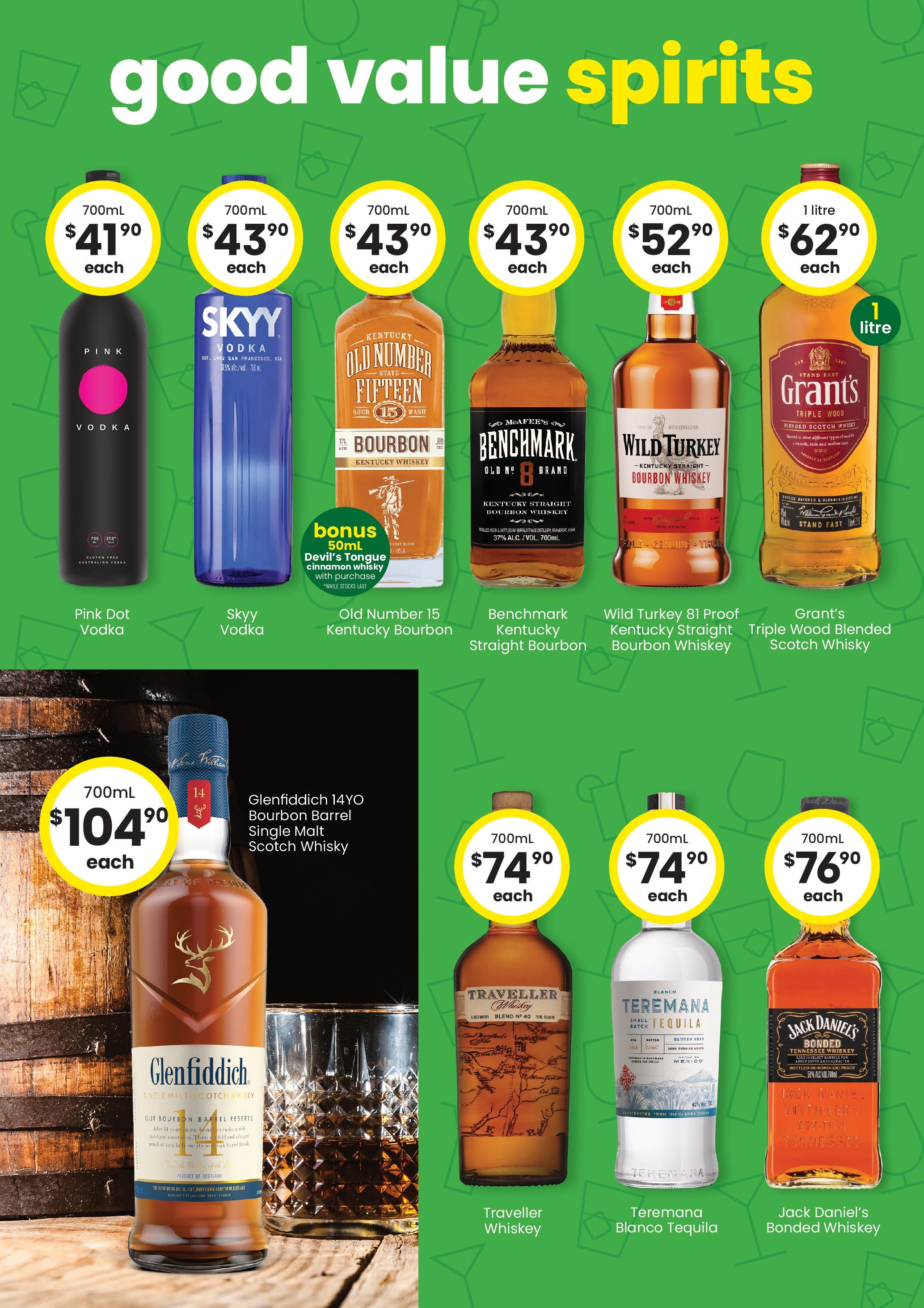 The Bottle-O Catalogue Burdell - 16/06/2025 > weekly / monthly specials | Page: 4 | Products: Scie sauteuse, Whiskey, Scotch, Turkey