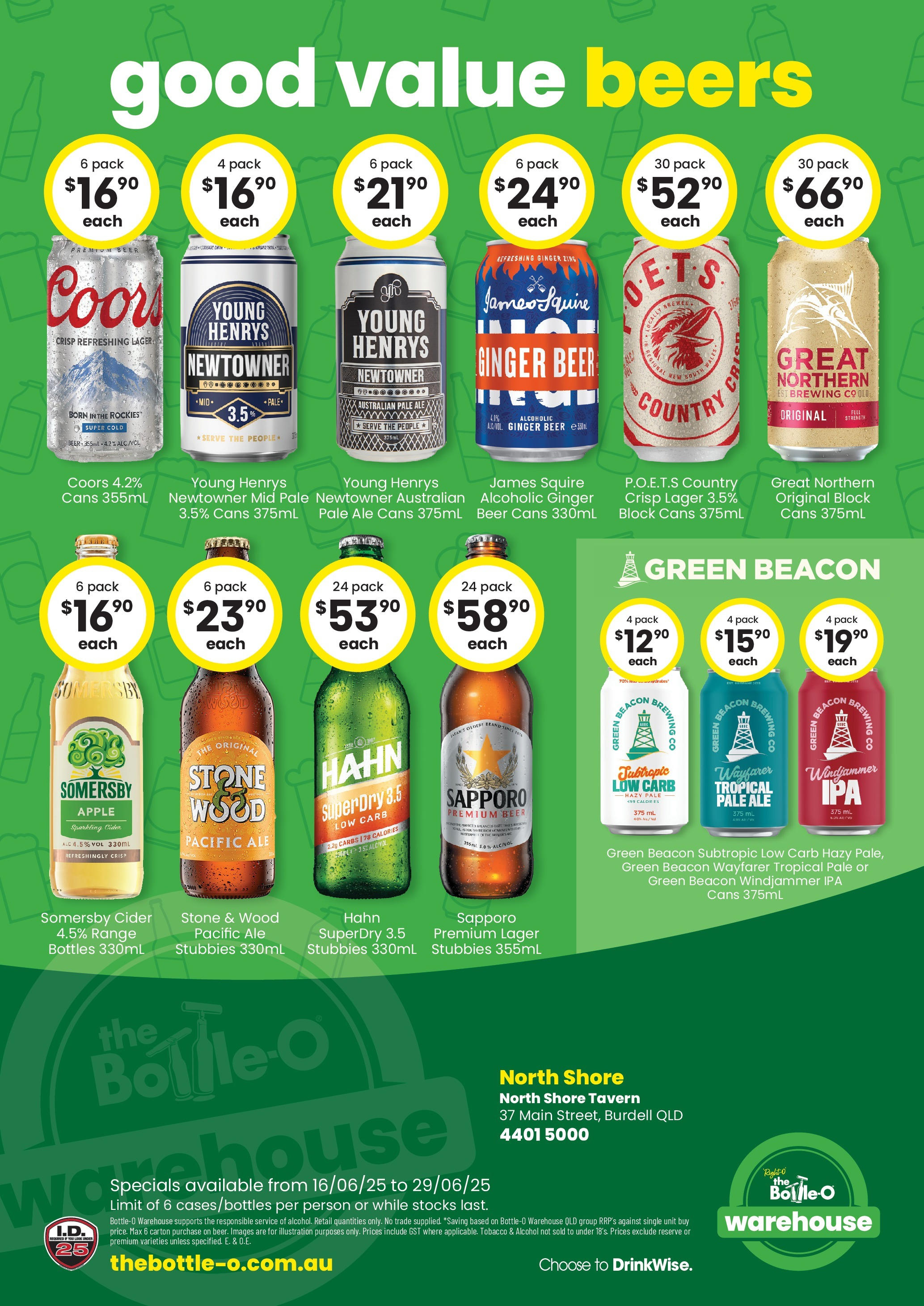 The Bottle-O Catalogue Burdell - 16/06/2025 > weekly / monthly specials | Page: 6 | Products: Pack 24 canettes Coca, Ginger, Wood, Couette imprimée