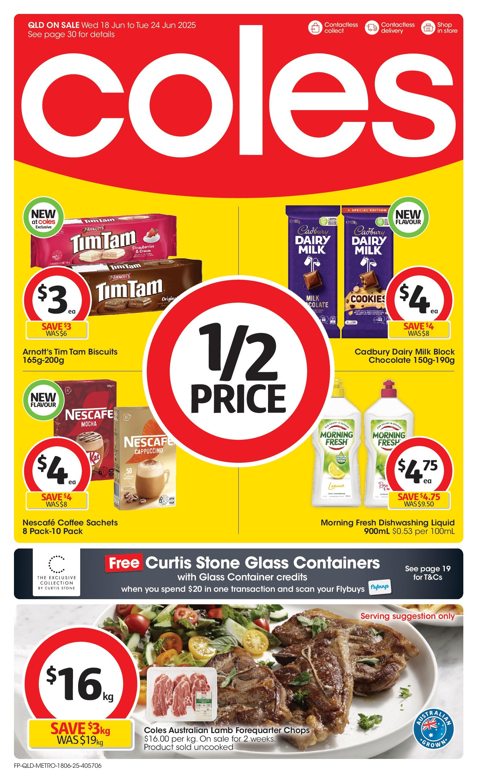 ﻿﻿Coles catalogue valid from 17/06/2025 > Online Australia | Page: 1 | Products: Milk, Dairy, Coffee, Lemon