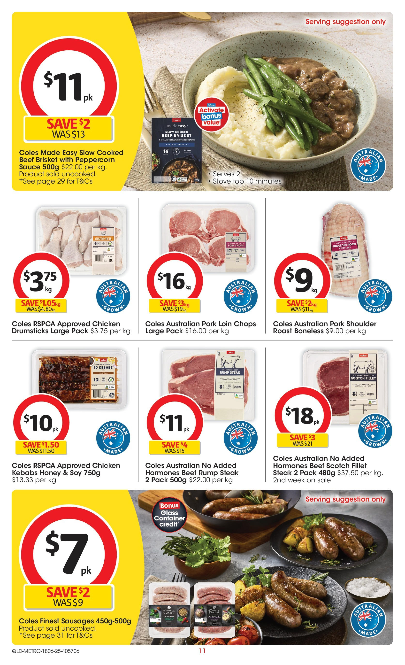 ﻿﻿Coles catalogue valid from 17/06/2025 > Online Australia | Page: 11 | Products: Beef, Sauce, Stove, Piscine gonflable