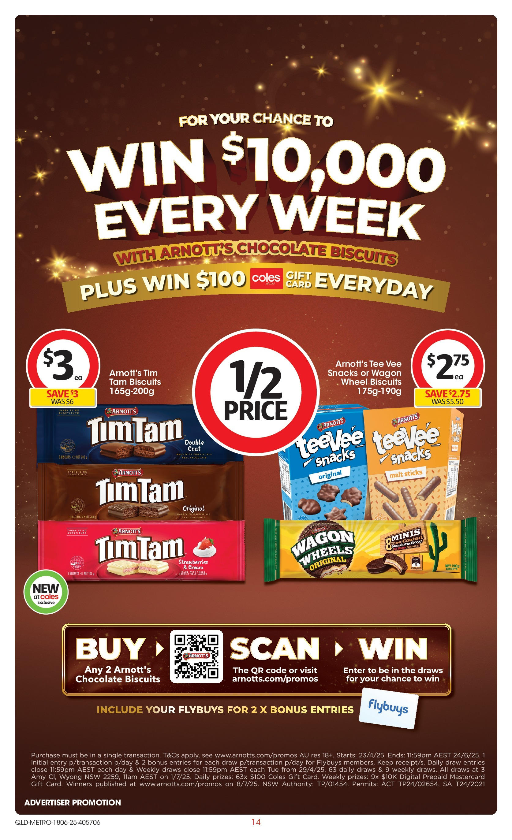 ﻿﻿Coles catalogue valid from 17/06/2025 > Online Australia | Page: 14 | Products: Plancha électrique, Strawberries, Biscuits, Digital