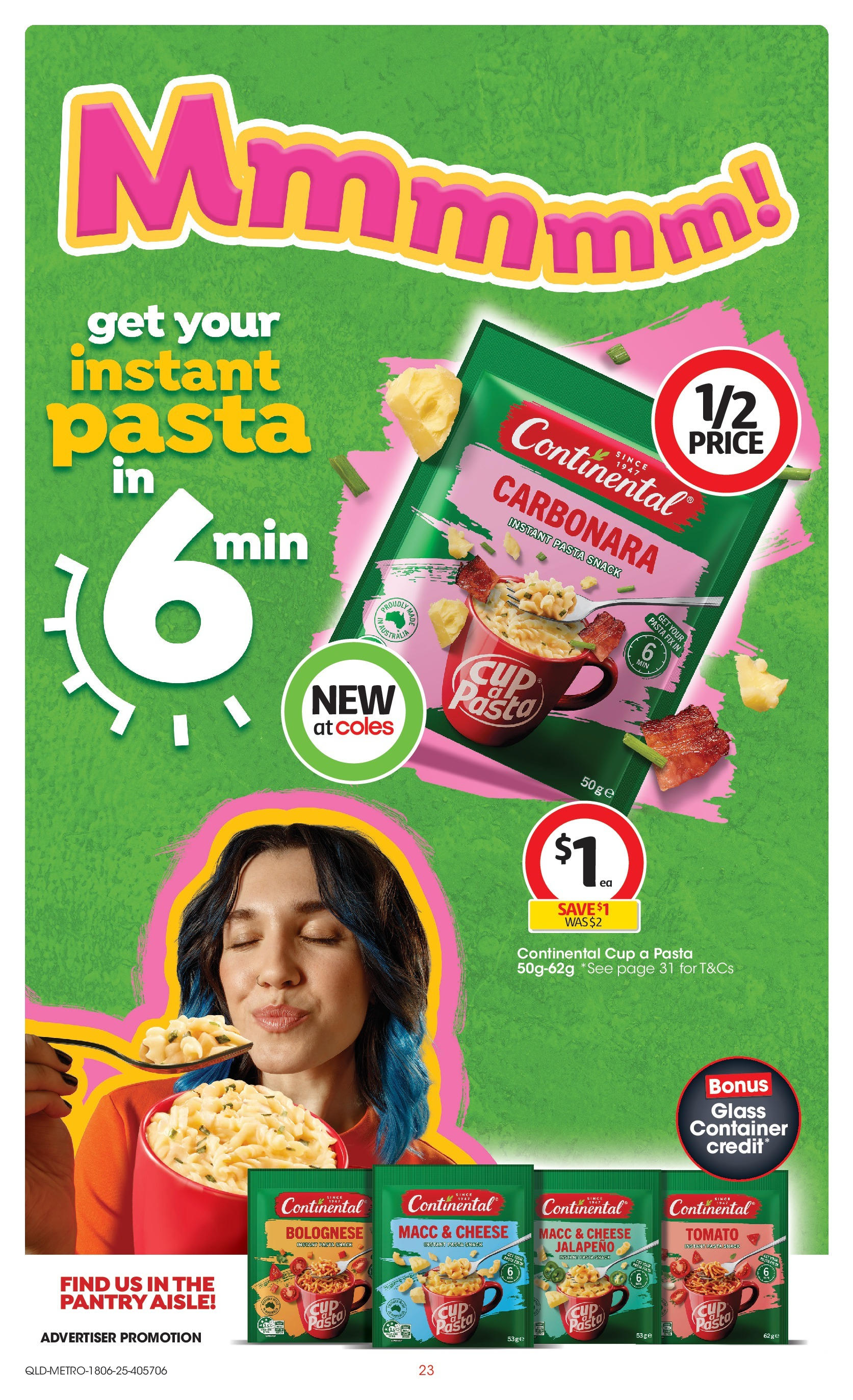 ﻿﻿Coles catalogue valid from 17/06/2025 > Online Australia | Page: 23 | Products: Cheese, Pasta, Barbecue mini Kamado