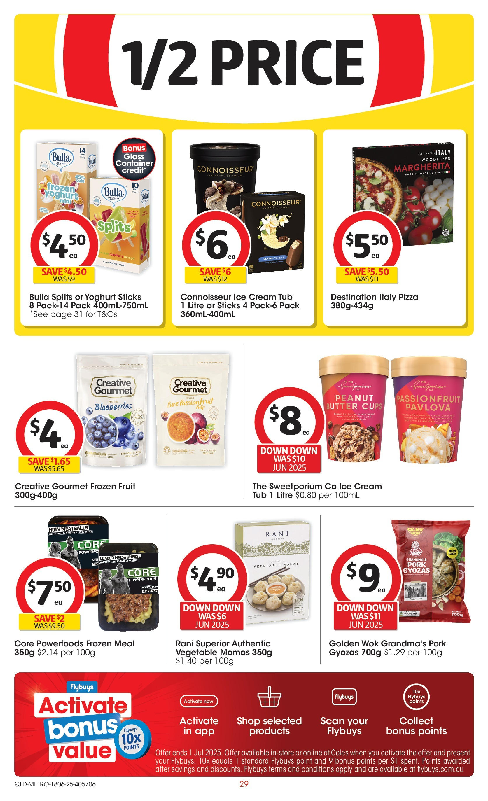 ﻿﻿Coles catalogue valid from 17/06/2025 > Online Australia | Page: 29 | Products: Cheese, Cream, Pavlova, Plante dinterieur