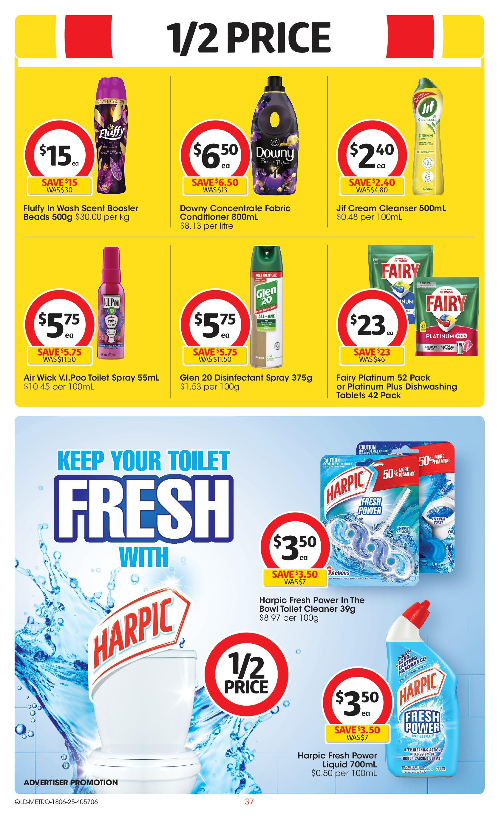 ﻿﻿Coles catalogue valid from 17/06/2025 > Online Australia | Page: 37 | Products: Fragrance, Cleaner, Conditioner, Safe