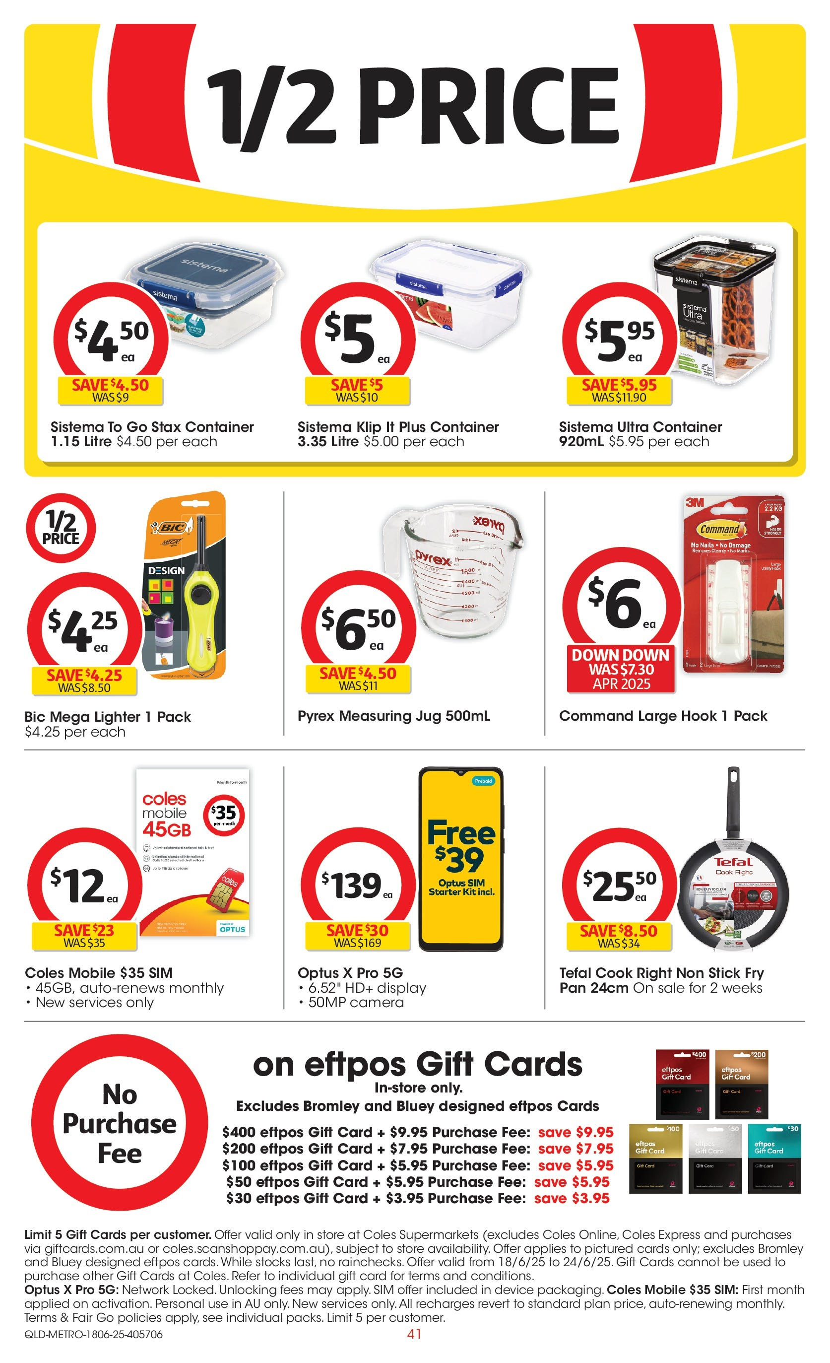 ﻿﻿Coles catalogue valid from 17/06/2025 > Online Australia | Page: 41 | Products: Device, Camera, Mobile