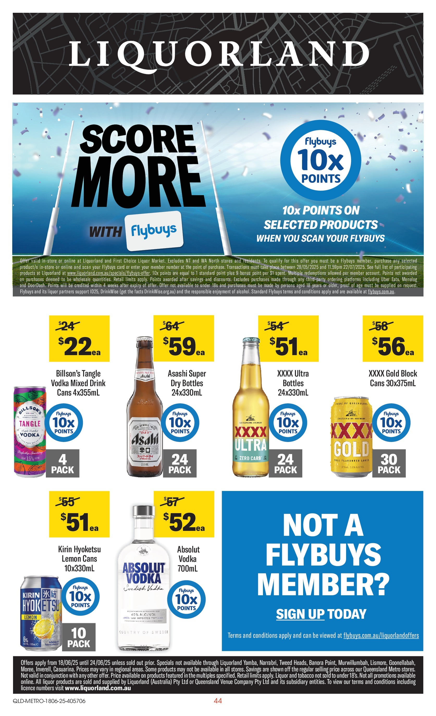 ﻿﻿Coles catalogue valid from 17/06/2025 > Online Australia | Page: 44 | Products: Dosettes De Cafe Senseo, Platforms, Vodka, Lemon