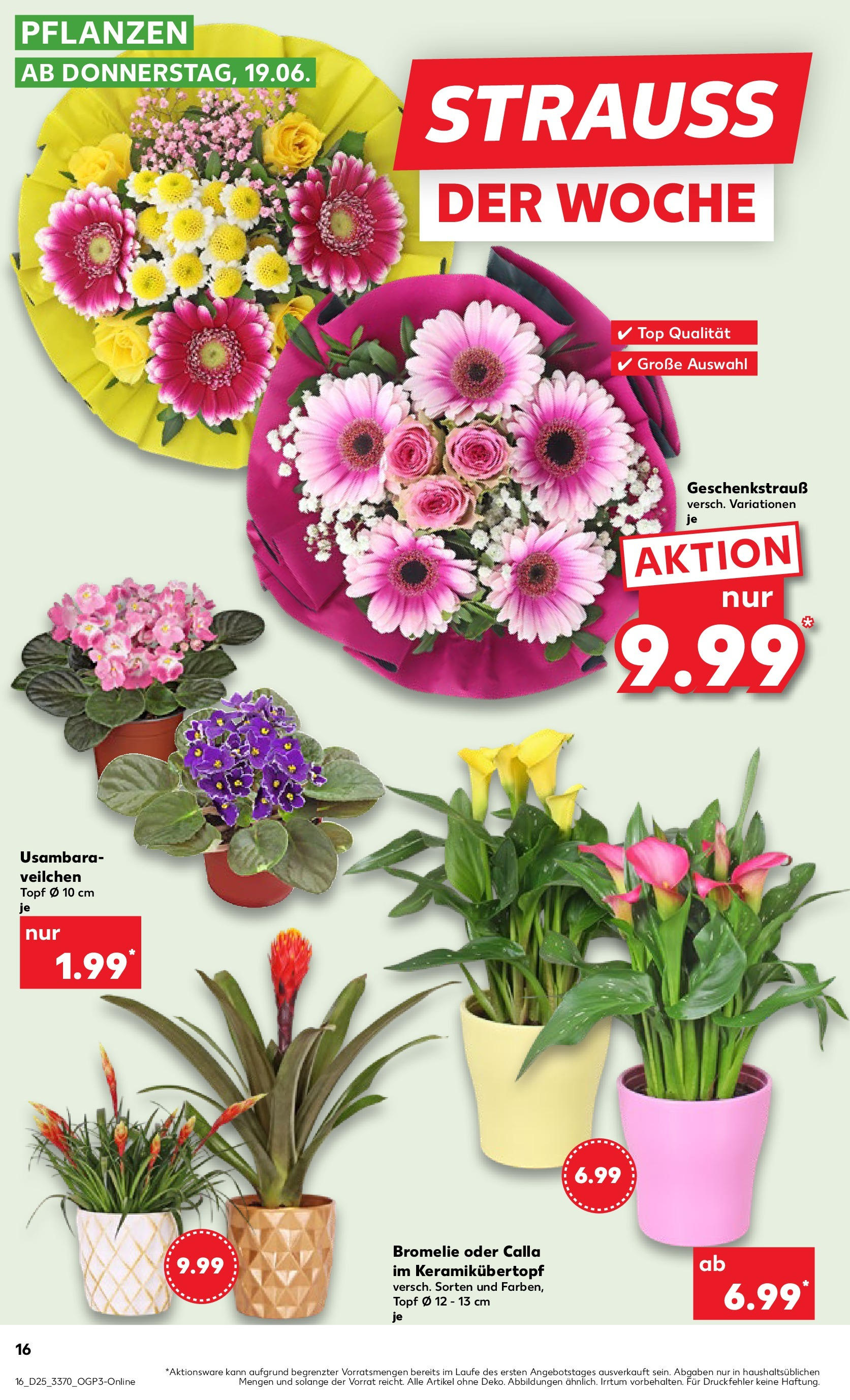 Prospekt Kaufland ab 18.06.2025 » Angebote Online zum Blättern | Seite: 16 | Produkte: Top