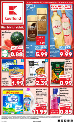 Kaufland prospekt Barsinghausen	 gültig ab dem 18.06.2025