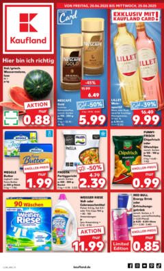 Kaufland prospekt Backnang	 gültig ab dem 18.06.2025