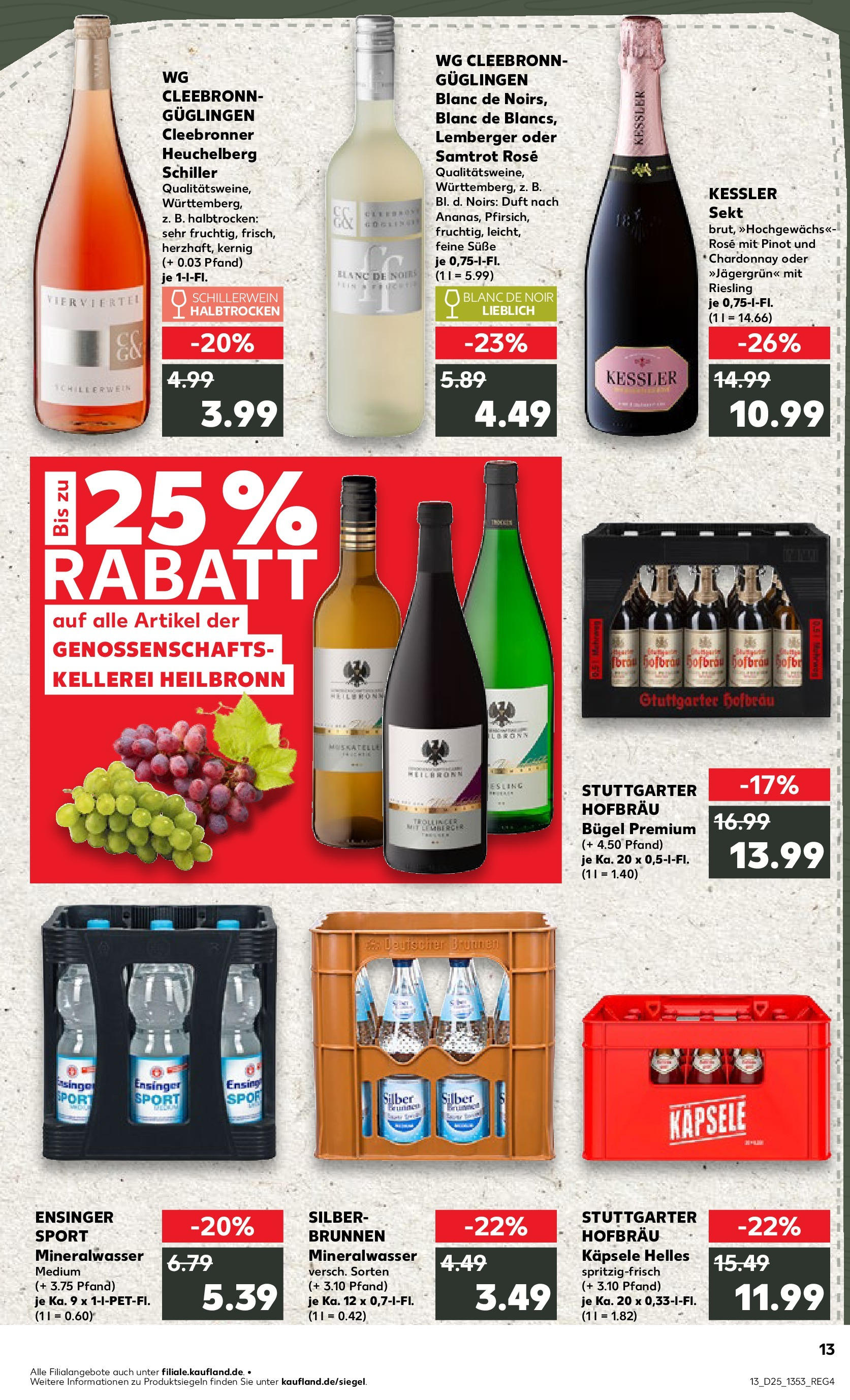 Prospekt Kaufland ab 22.06.2025 » Angebote Online zum Blättern | Seite: 26 | Produkte: Sekt, Duft, Mineralwasser