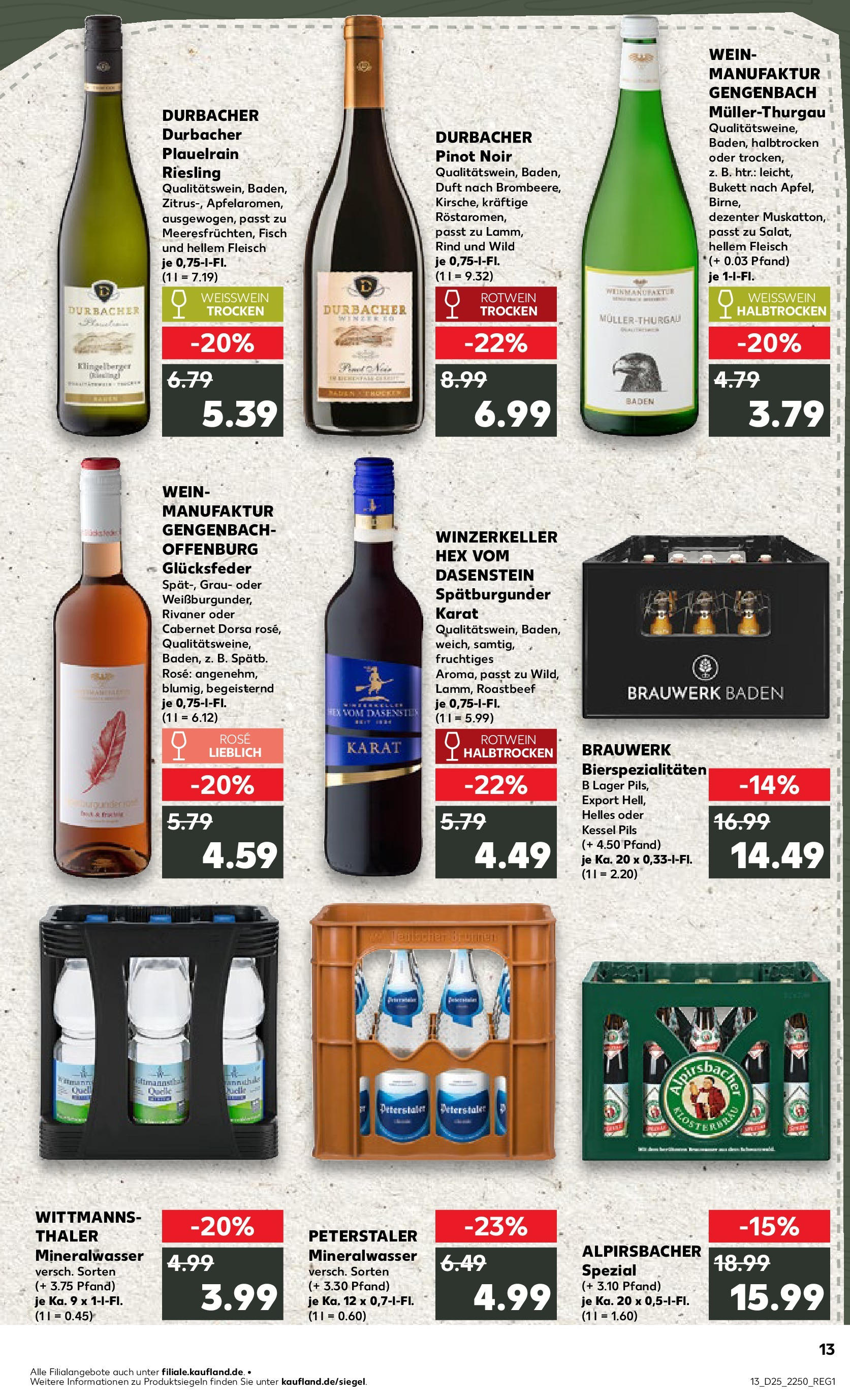 Prospekt Kaufland ab 22.06.2025 » Angebote Online zum Blättern | Seite: 26 | Produkte: Duft, Roastbeef, Fisch, Wein