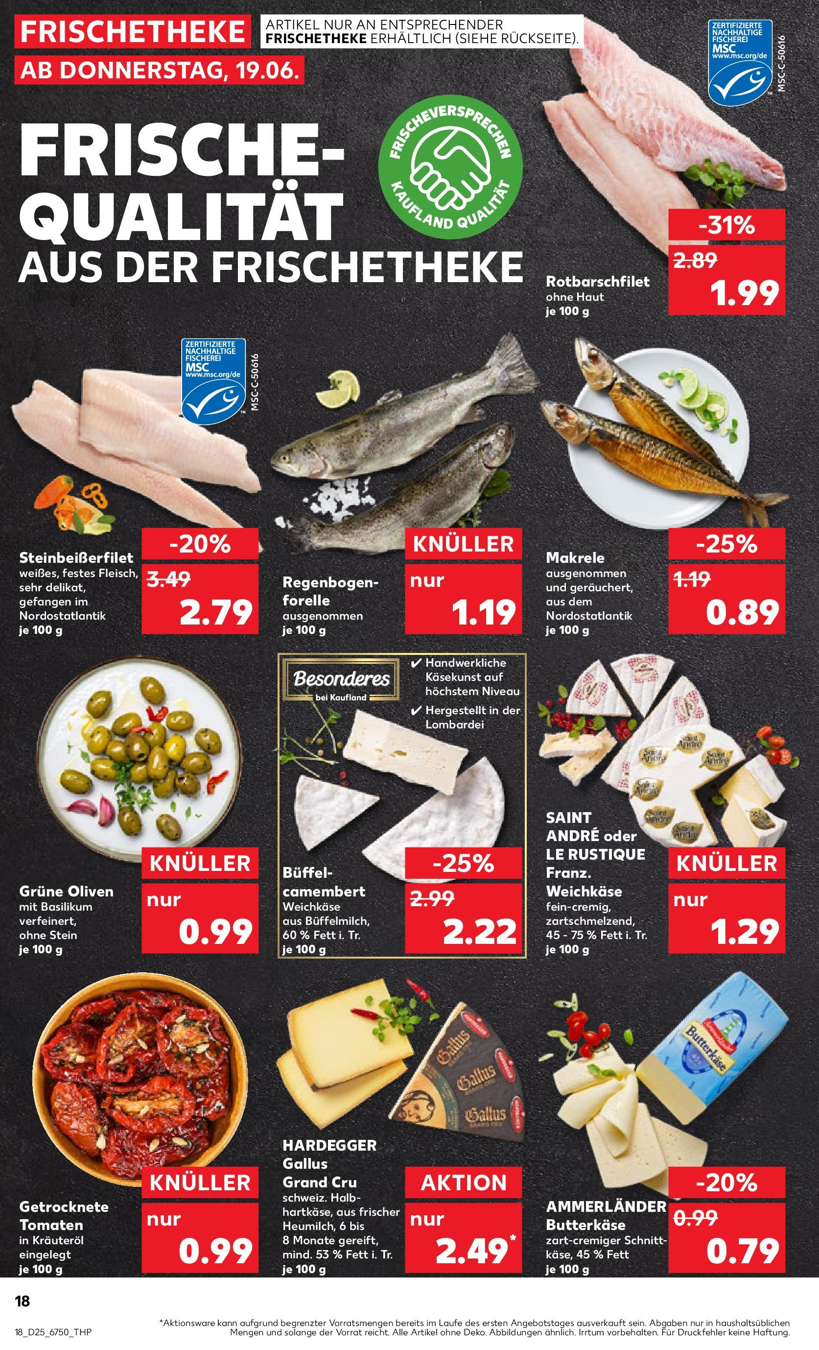 Prospekt Kaufland ab 18.06.2025 » Angebote Online zum Blättern | Seite: 18 | Produkte: Tomaten