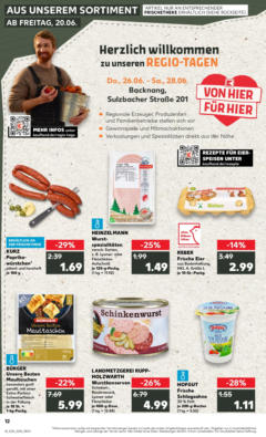 Kaufland prospekt Backnang	 gültig ab dem 18.06.2025