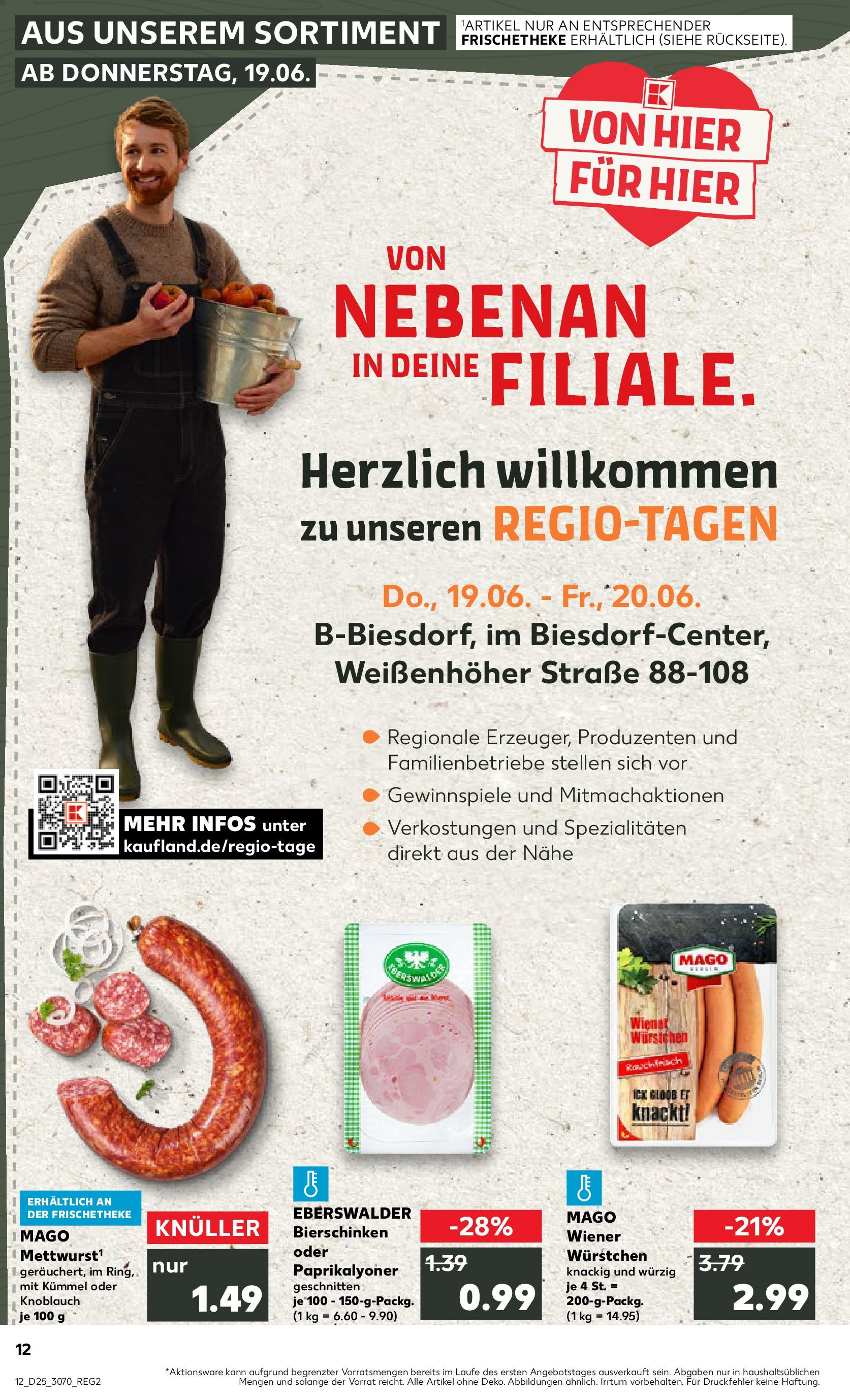 Prospekt Kaufland ab 18.06.2025 » Angebote Online zum Blättern | Seite: 12