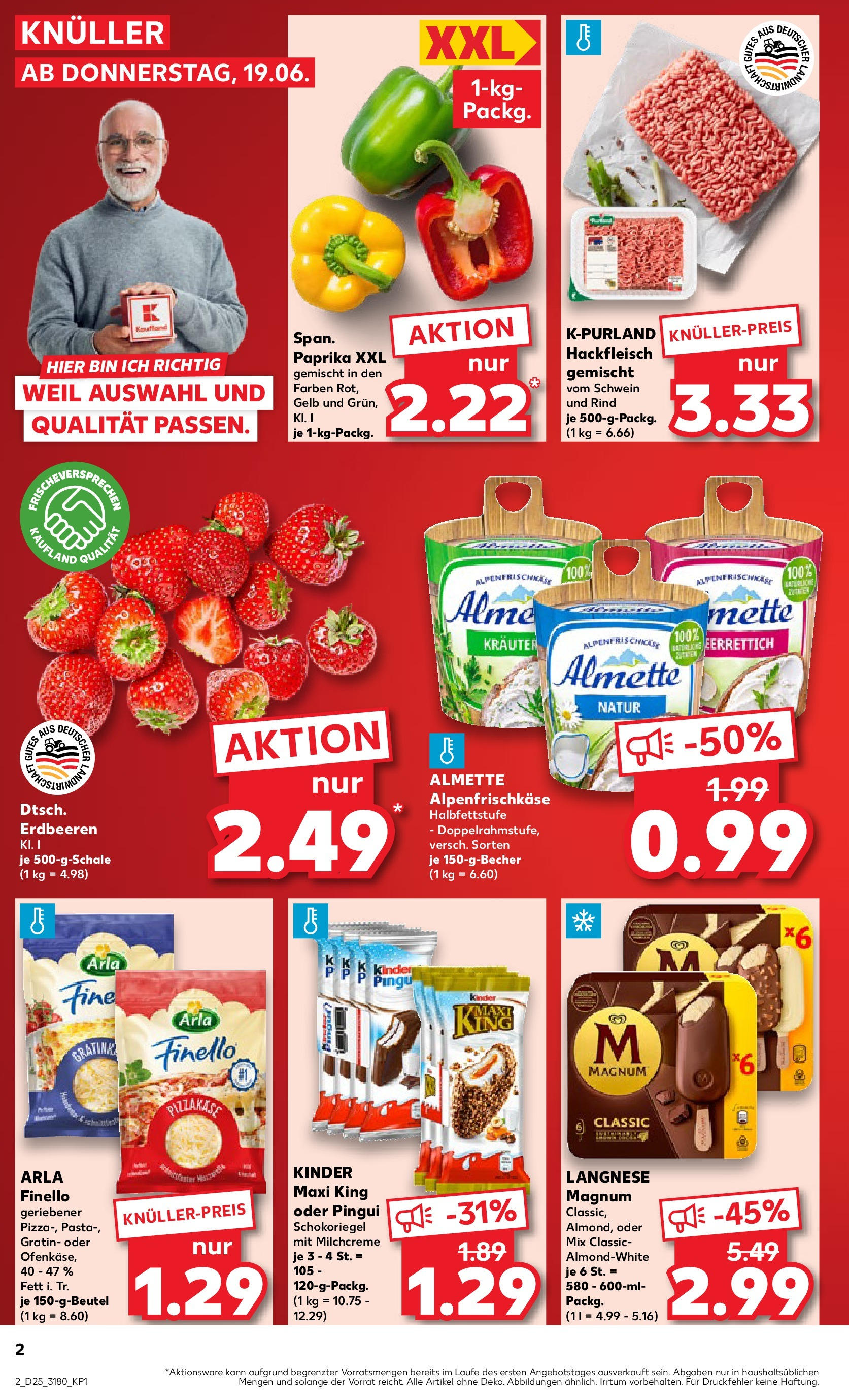 Prospekt Kaufland ab 18.06.2025 » Angebote Online zum Blättern | Seite: 2
