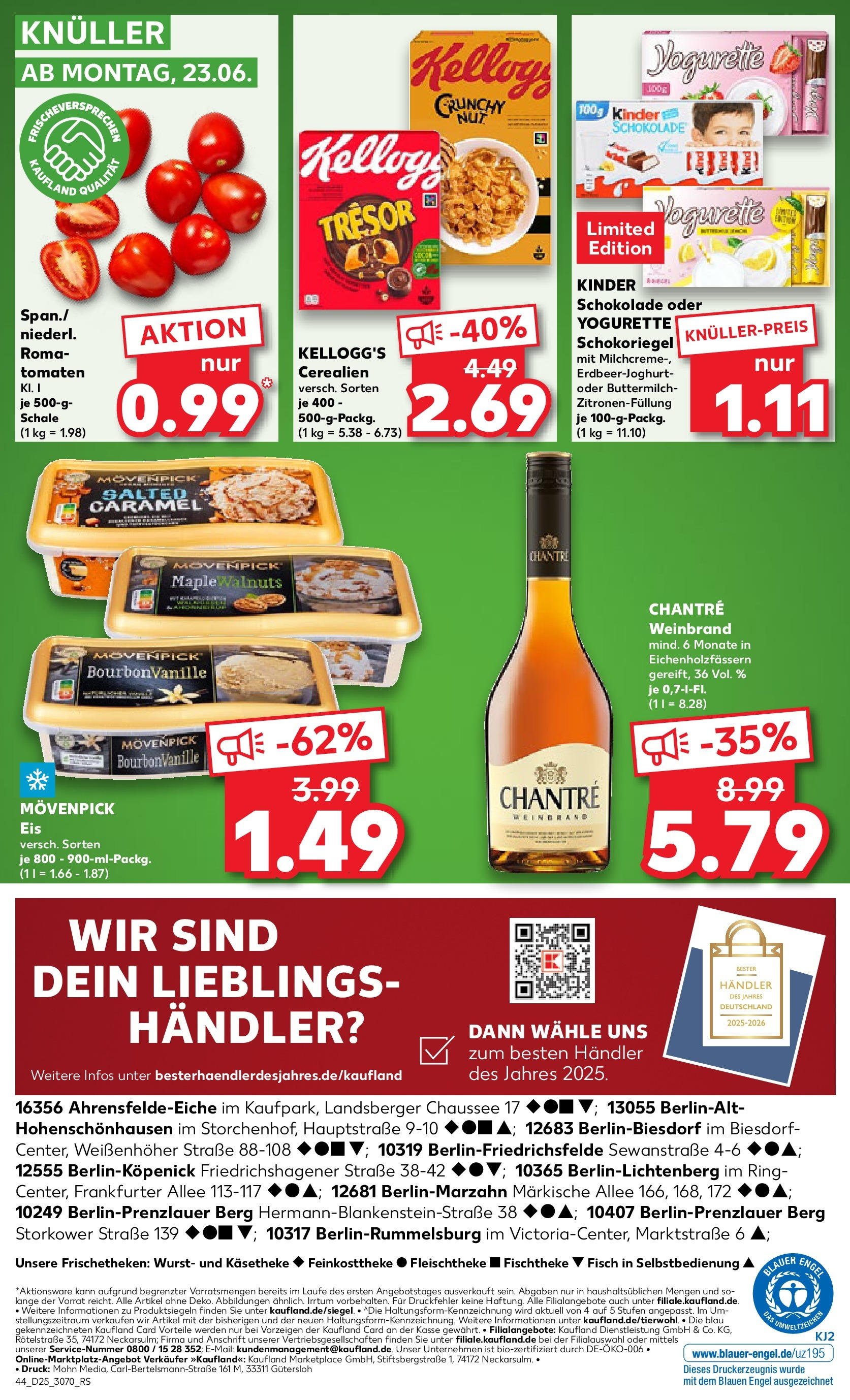 Prospekt Kaufland ab 18.06.2025 » Angebote Online zum Blättern | Seite: 44