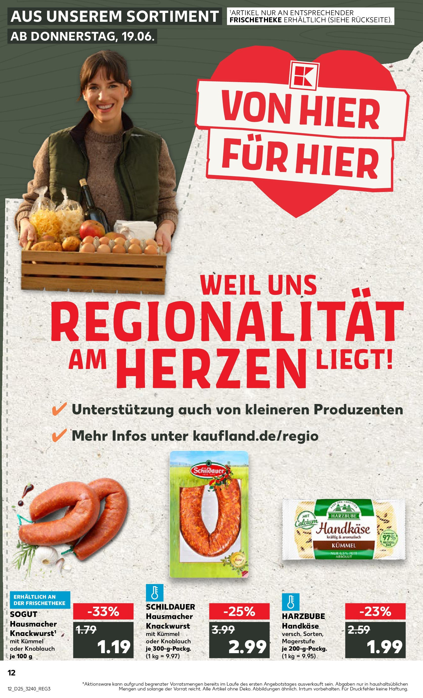 Prospekt Kaufland ab 18.06.2025 » Angebote Online zum Blättern | Seite: 12 | Produkte: Knoblauch