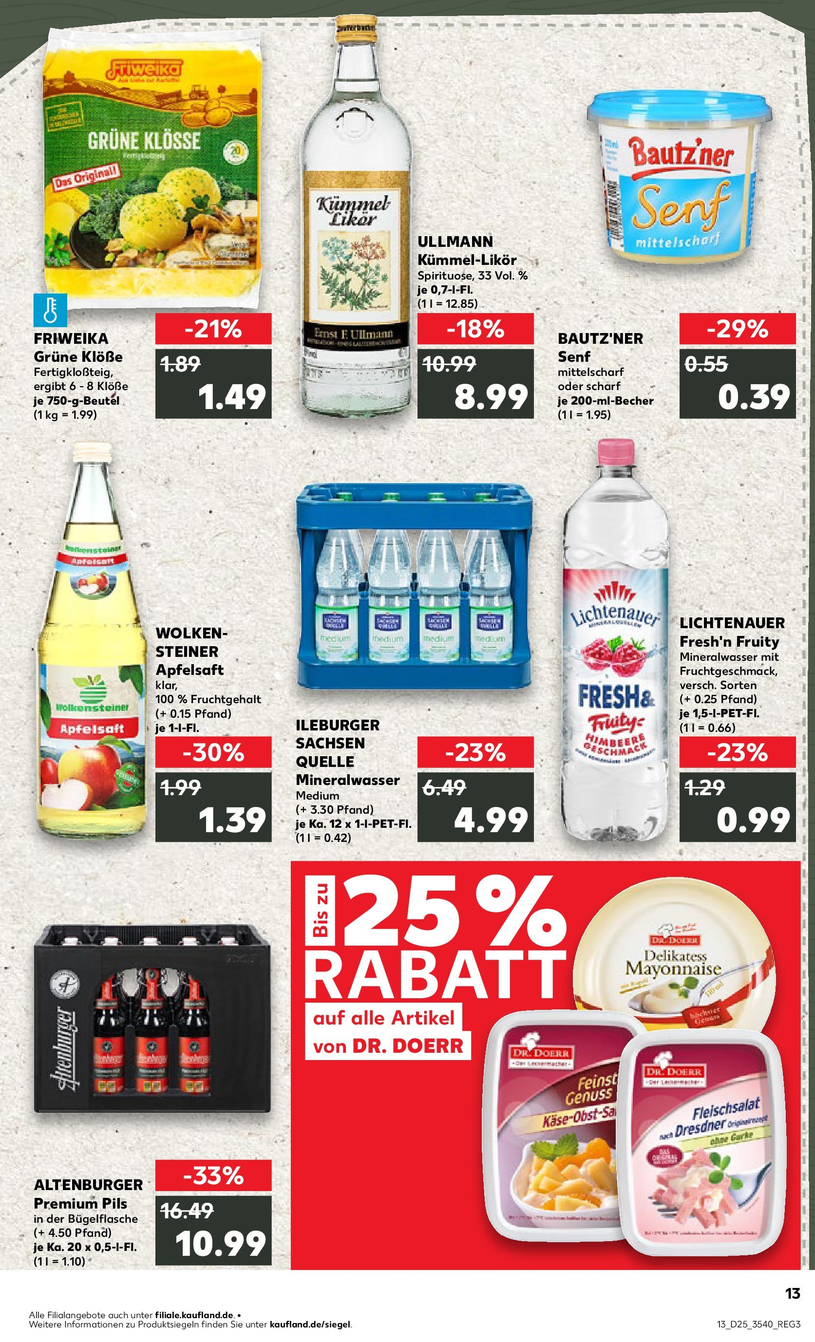 Prospekt Kaufland ab 18.06.2025 » Angebote Online zum Blättern | Seite: 2 | Produkte: Pils, Apfelsaft, Apple, Mayonnaise