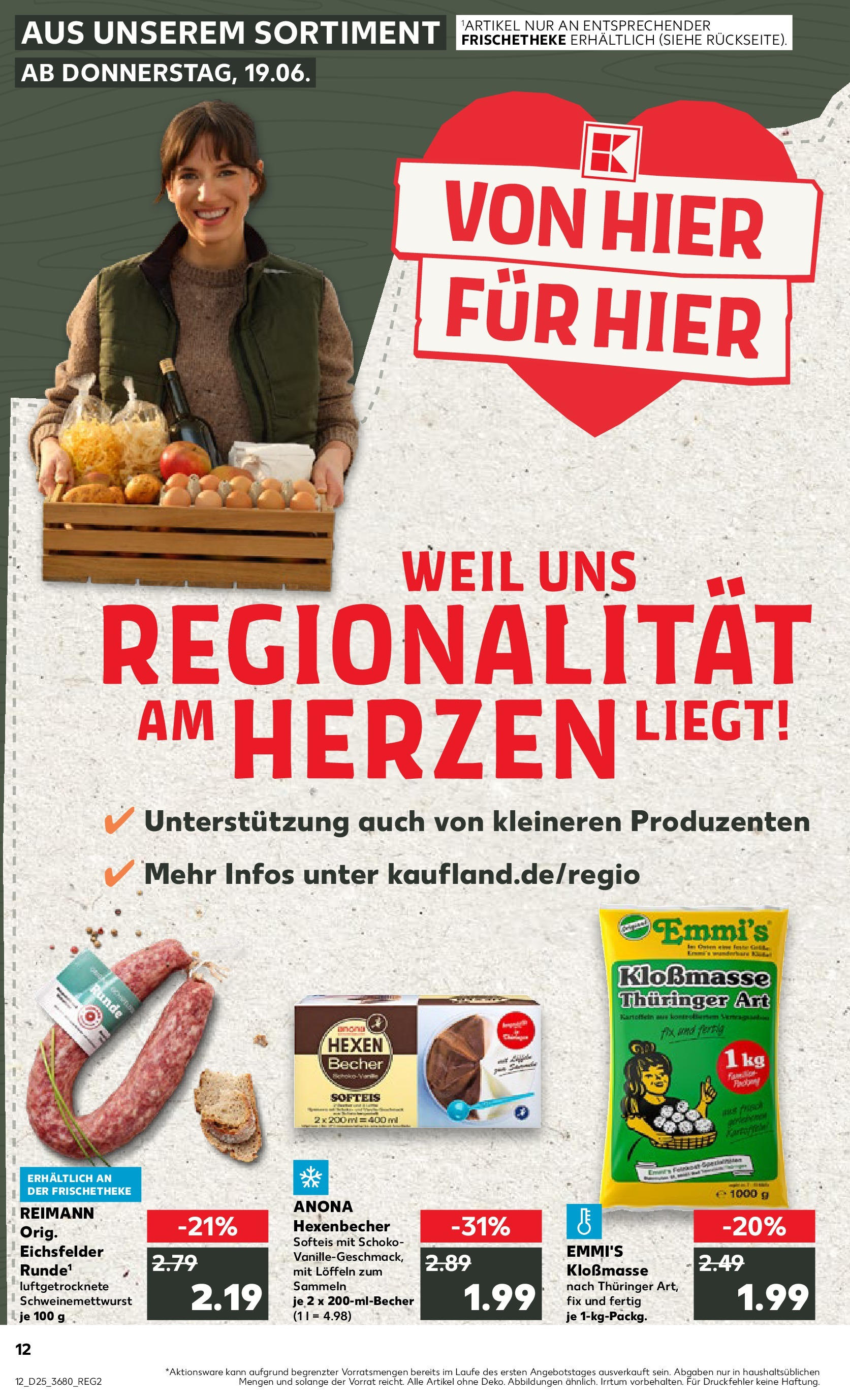 Prospekt Kaufland ab 18.06.2025 » Angebote Online zum Blättern | Seite: 1