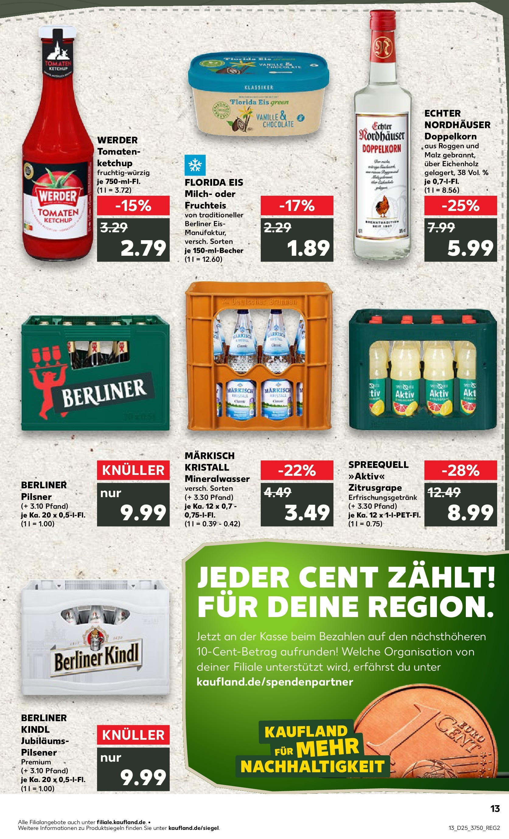 Prospekt Kaufland ab 22.06.2025 » Angebote Online zum Blättern | Seite: 26 | Produkte: Berliner, Tomaten, Ketchup, Berliner pilsner