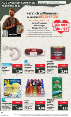 Kaufland prospekt Aschaffenburg	 gültig ab dem 18.06.2025