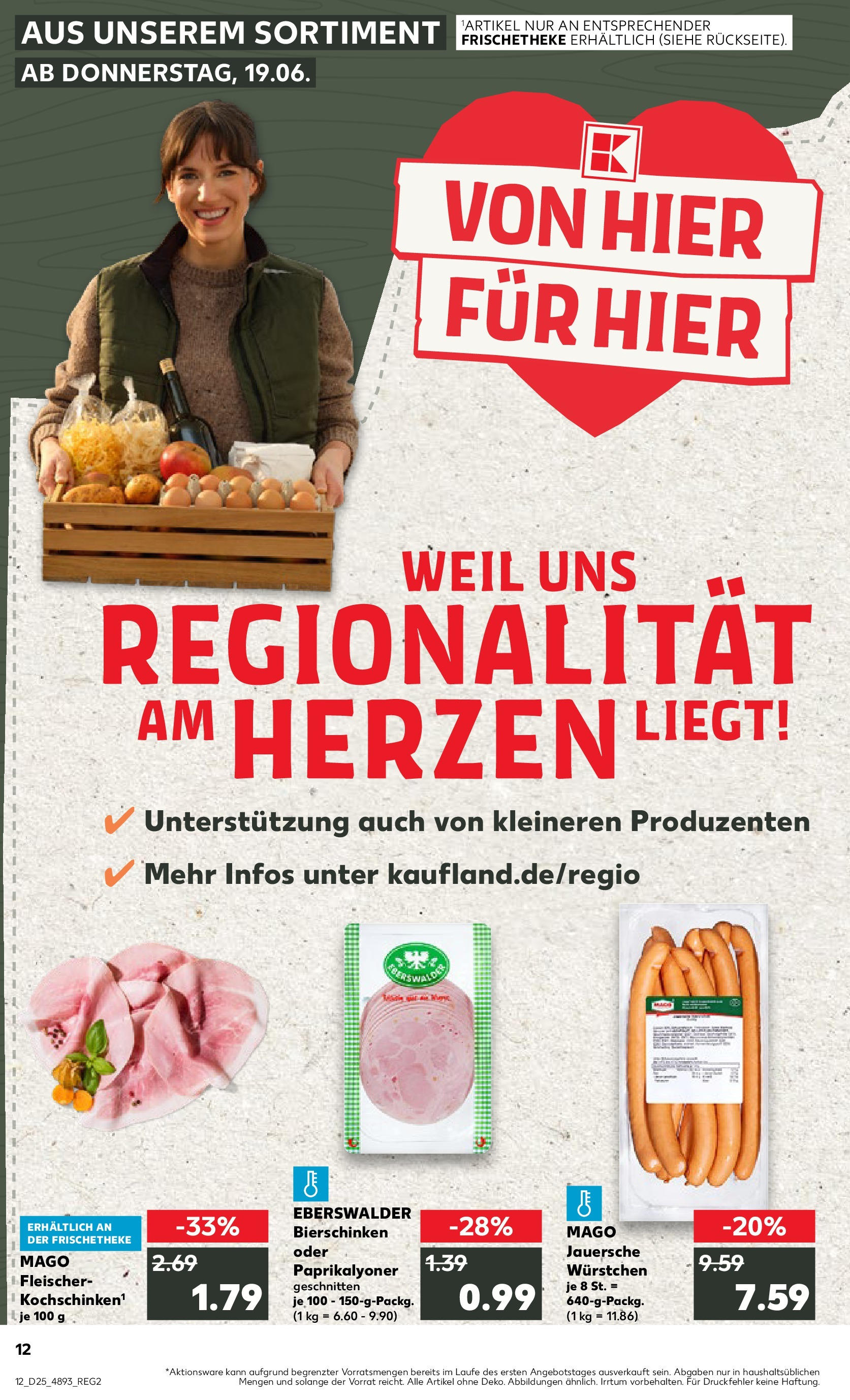Prospekt Kaufland ab 18.06.2025 » Angebote Online zum Blättern | Seite: 12