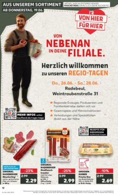 Kaufland prospekt Radebeul	 gültig ab dem 18.06.2025