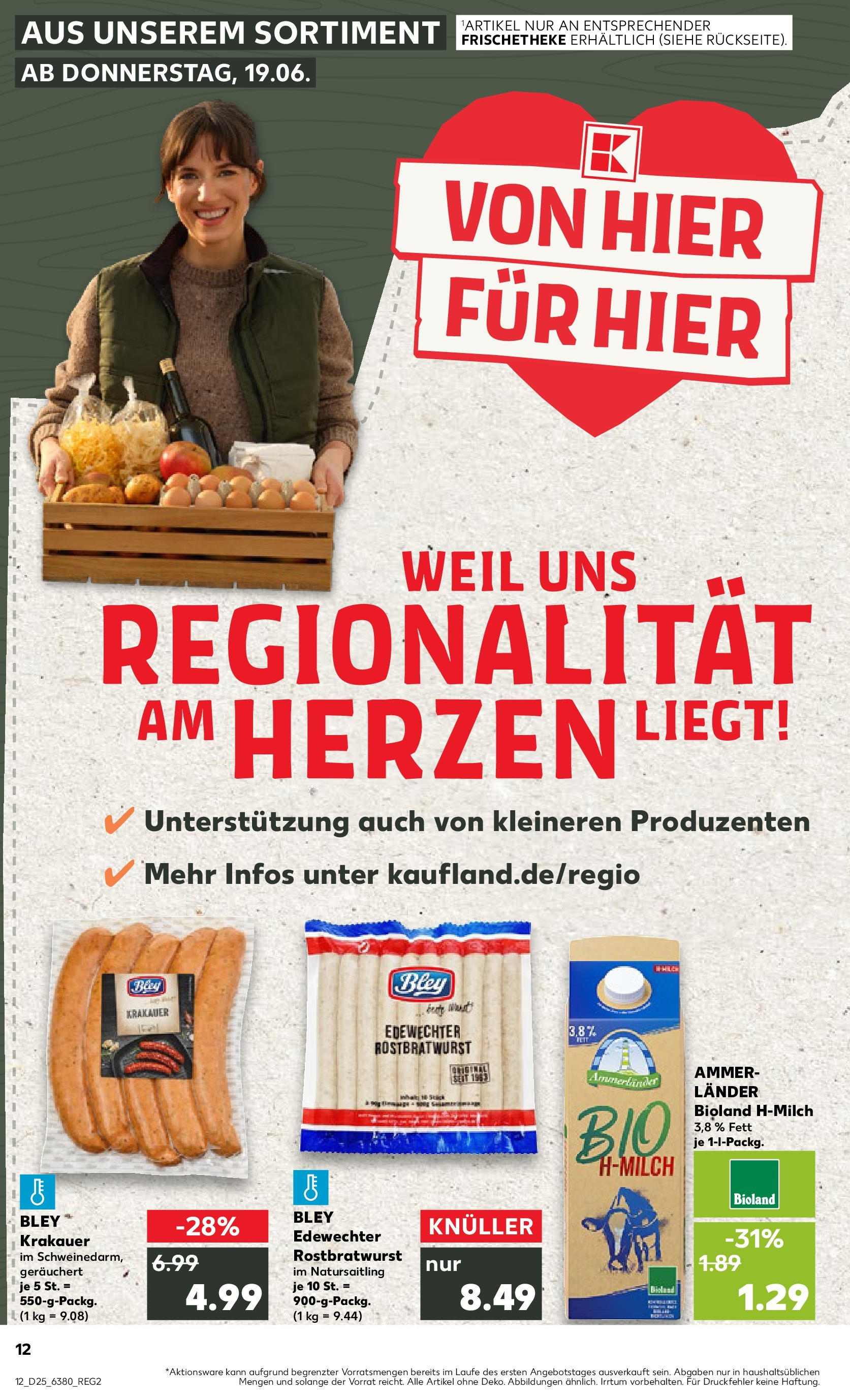 Prospekt Kaufland ab 18.06.2025 » Angebote Online zum Blättern | Seite: 1