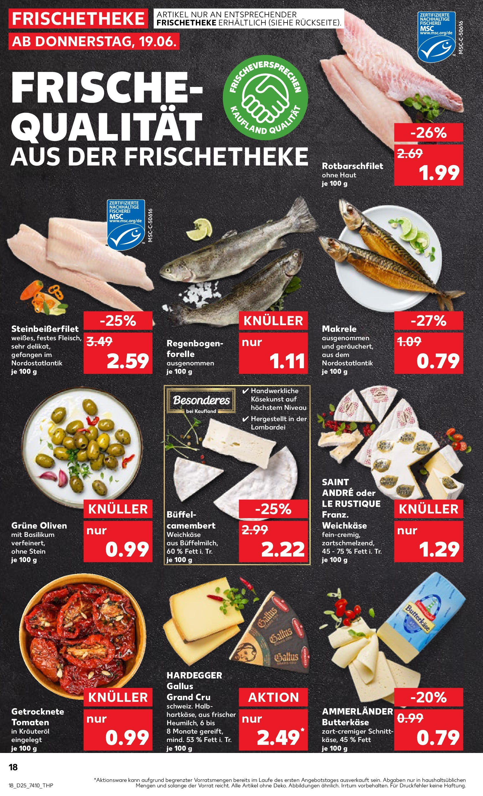 Prospekt Kaufland ab 18.06.2025 » Angebote Online zum Blättern | Seite: 18 | Produkte: Tomaten