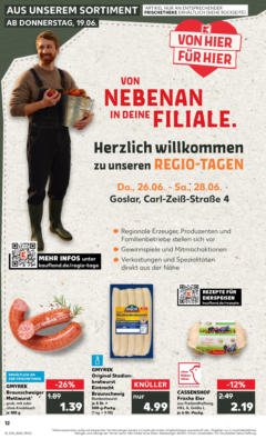 Kaufland prospekt Goslar	 gültig ab dem 18.06.2025