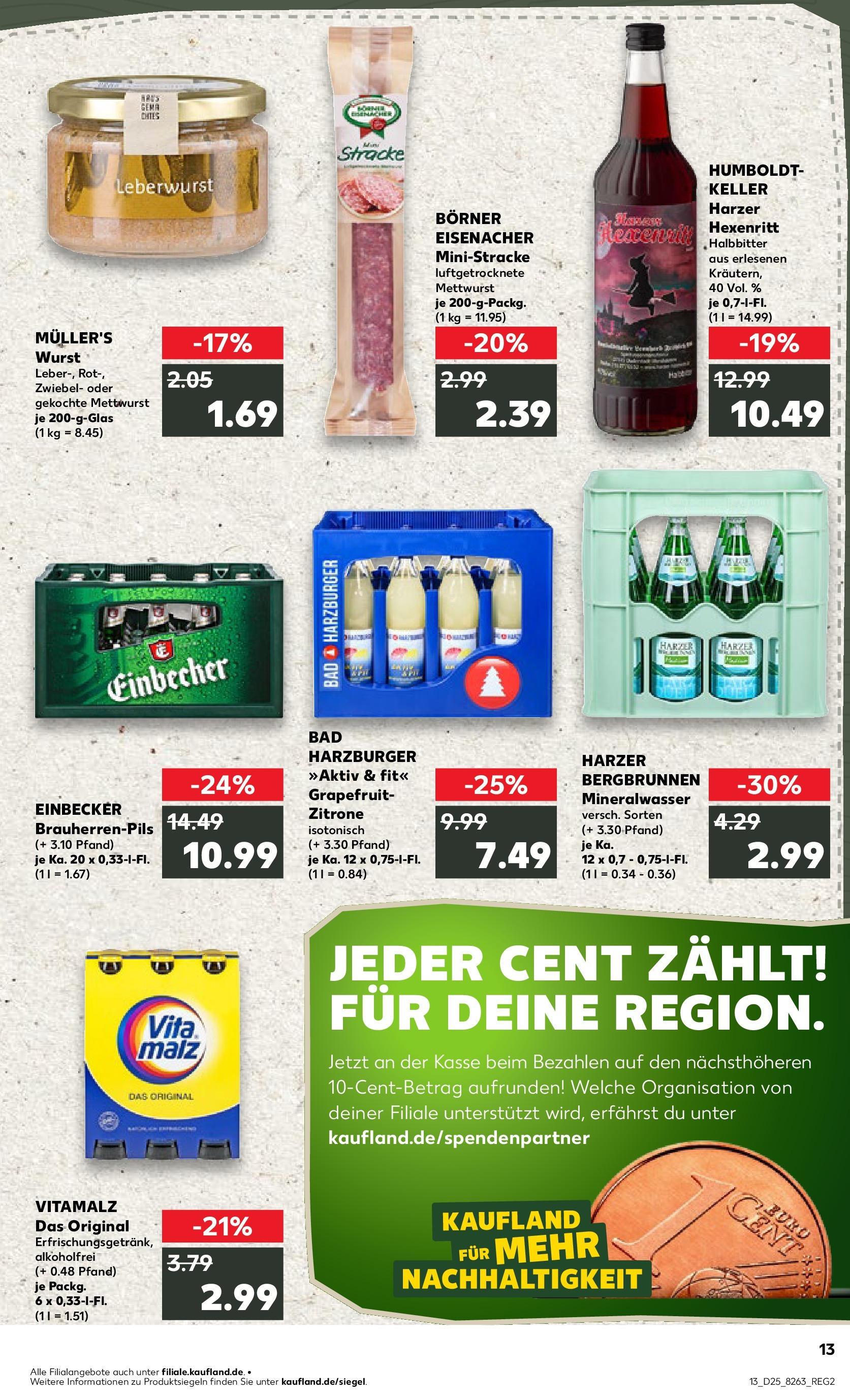 Prospekt Kaufland ab 18.06.2025 » Angebote Online zum Blättern | Seite: 2 | Produkte: Bad, Mineralwasser, Zitrone, Wurst