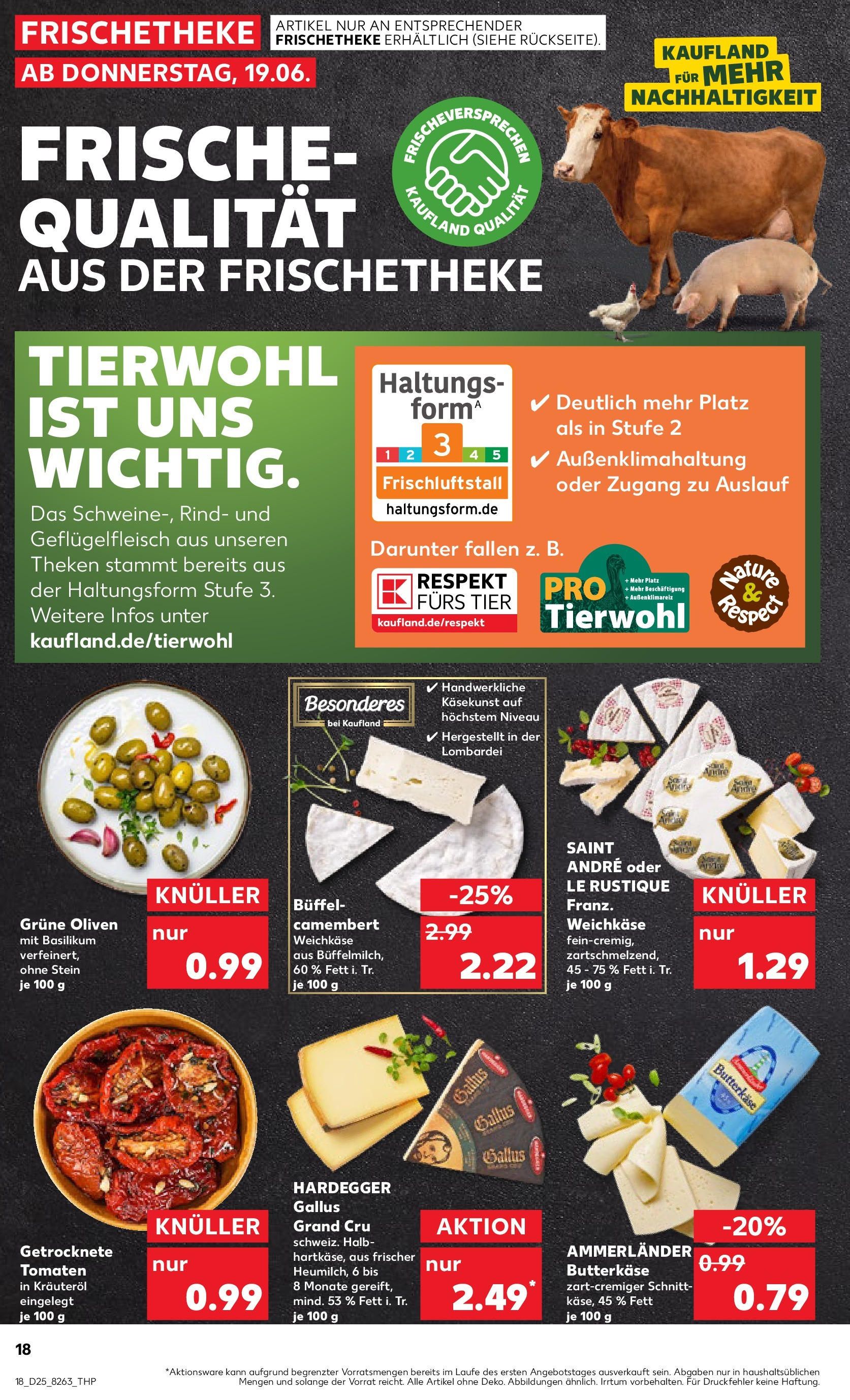 Prospekt Kaufland ab 18.06.2025 » Angebote Online zum Blättern | Seite: 18 | Produkte: Tomaten