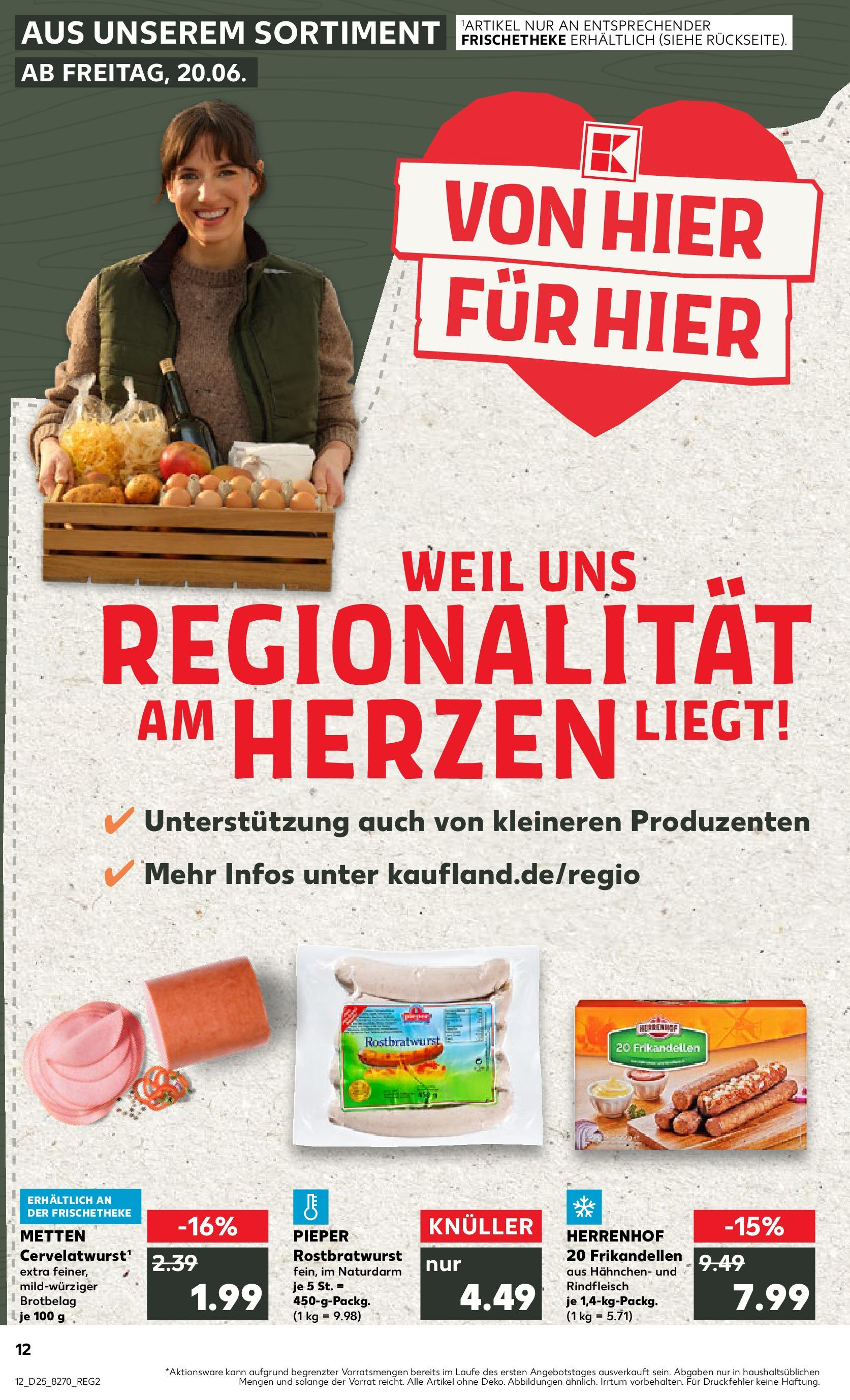 Prospekt Kaufland ab 22.06.2025 » Angebote Online zum Blättern | Seite: 25 | Produkte: Hahnchen, Rindfleisch