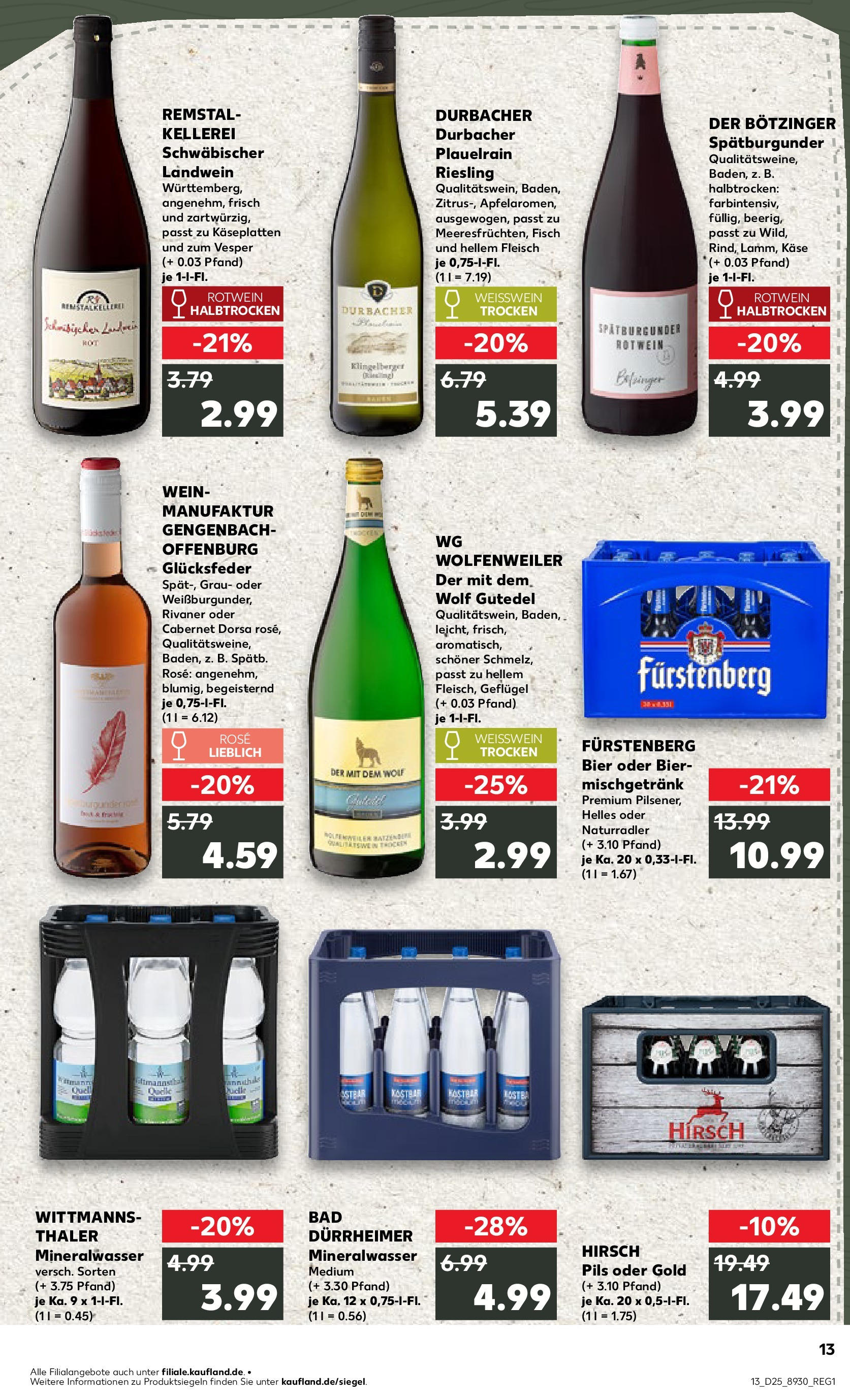 Prospekt Kaufland ab 18.06.2025 » Angebote Online zum Blättern | Seite: 2 | Produkte: Bier, Fisch, Wein, Fleisch