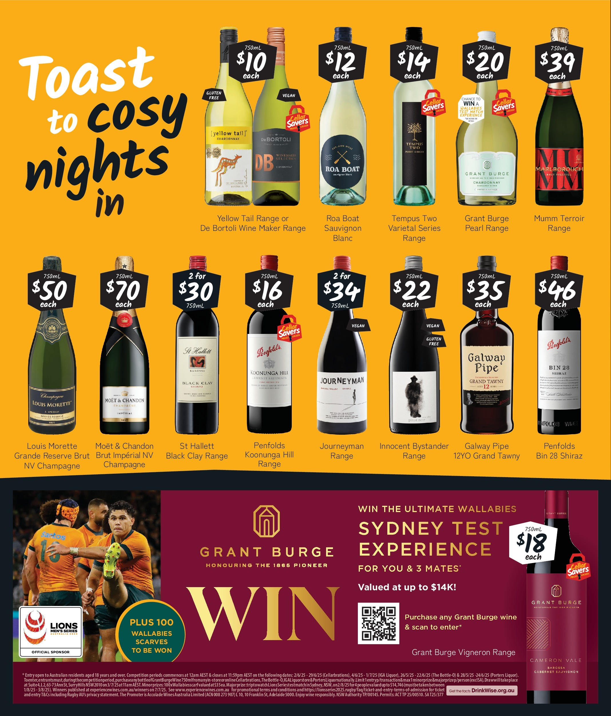Cellarbrations - Winter Drops that Hit the Spot. Good Shout! - 15/06/2025 > weekly / monthly specials | Page: 4 | Products: Thon au naturel, Wine, Tefal cake factory, Clay