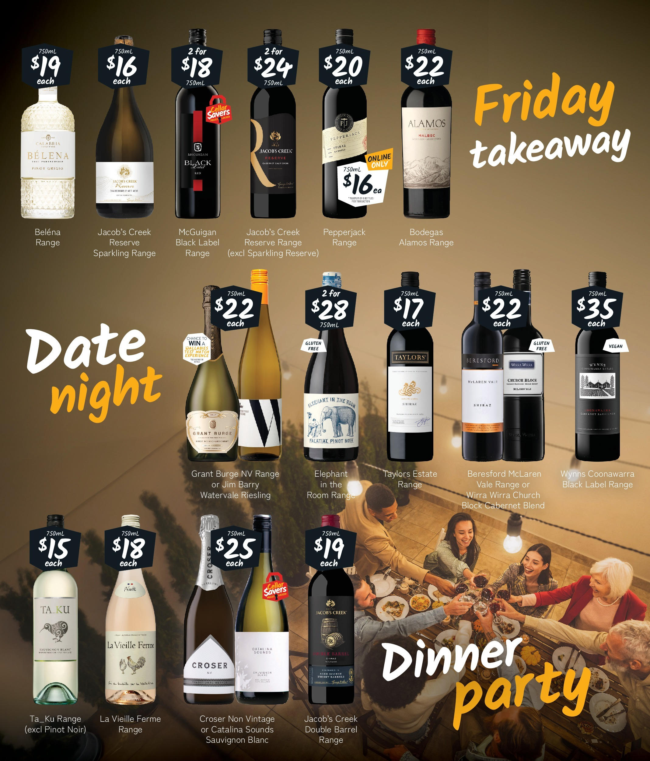 Cellarbrations - Winter Drops that Hit the Spot. Good Shout! - 15/06/2025 > weekly / monthly specials | Page: 5 | Products: Date
