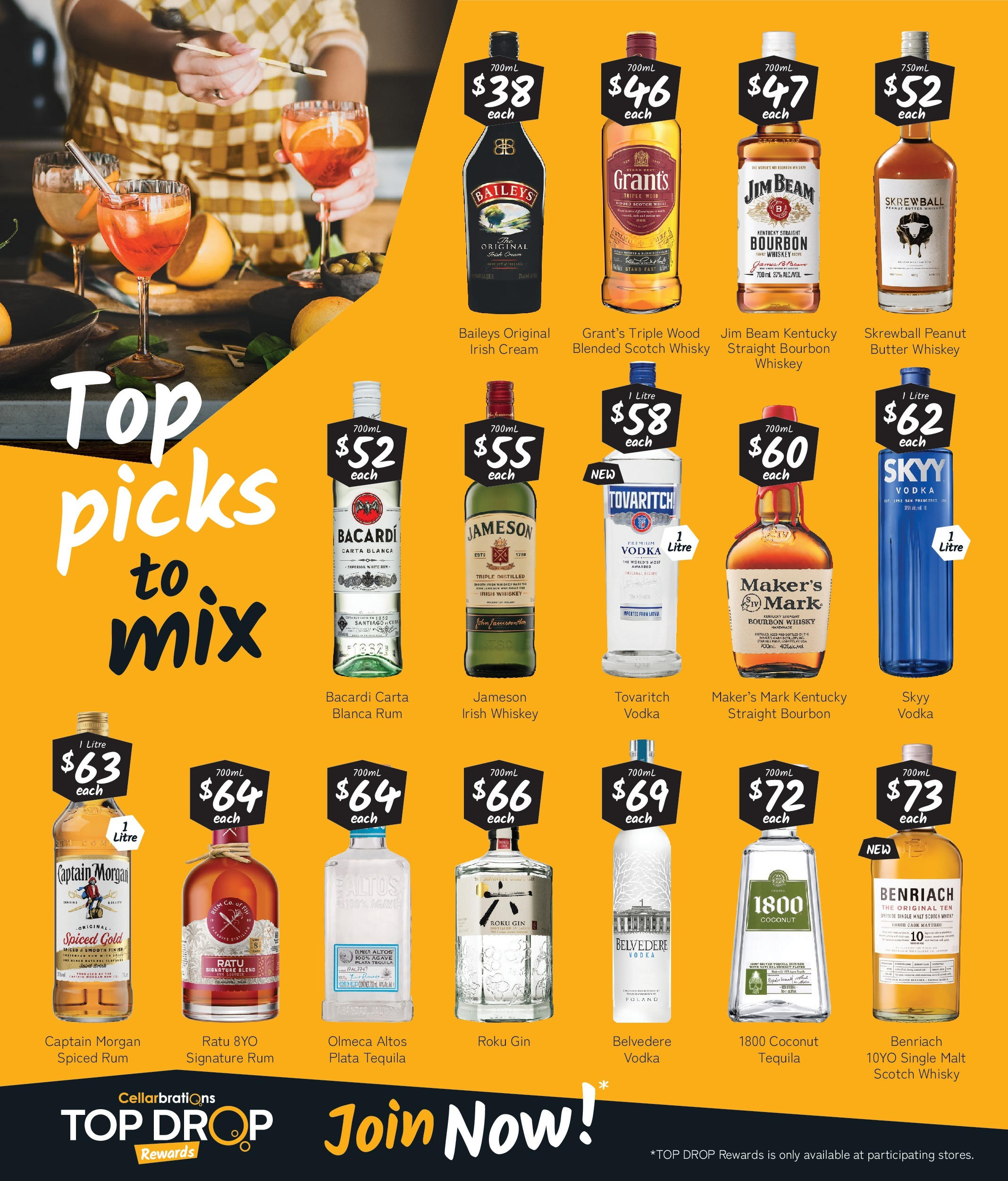 Cellarbrations - Winter Drops that Hit the Spot. Good Shout! - 15/06/2025 > weekly / monthly specials | Page: 6 | Products: Butter, Bourbon, Casque JBL, Jambon Sec avec os Qualité Supérieure