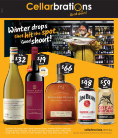 Preview of catalogue Winter Drops that Hit the Spot. Good Shout! from shop Cellarbrations valid 15/06/2025