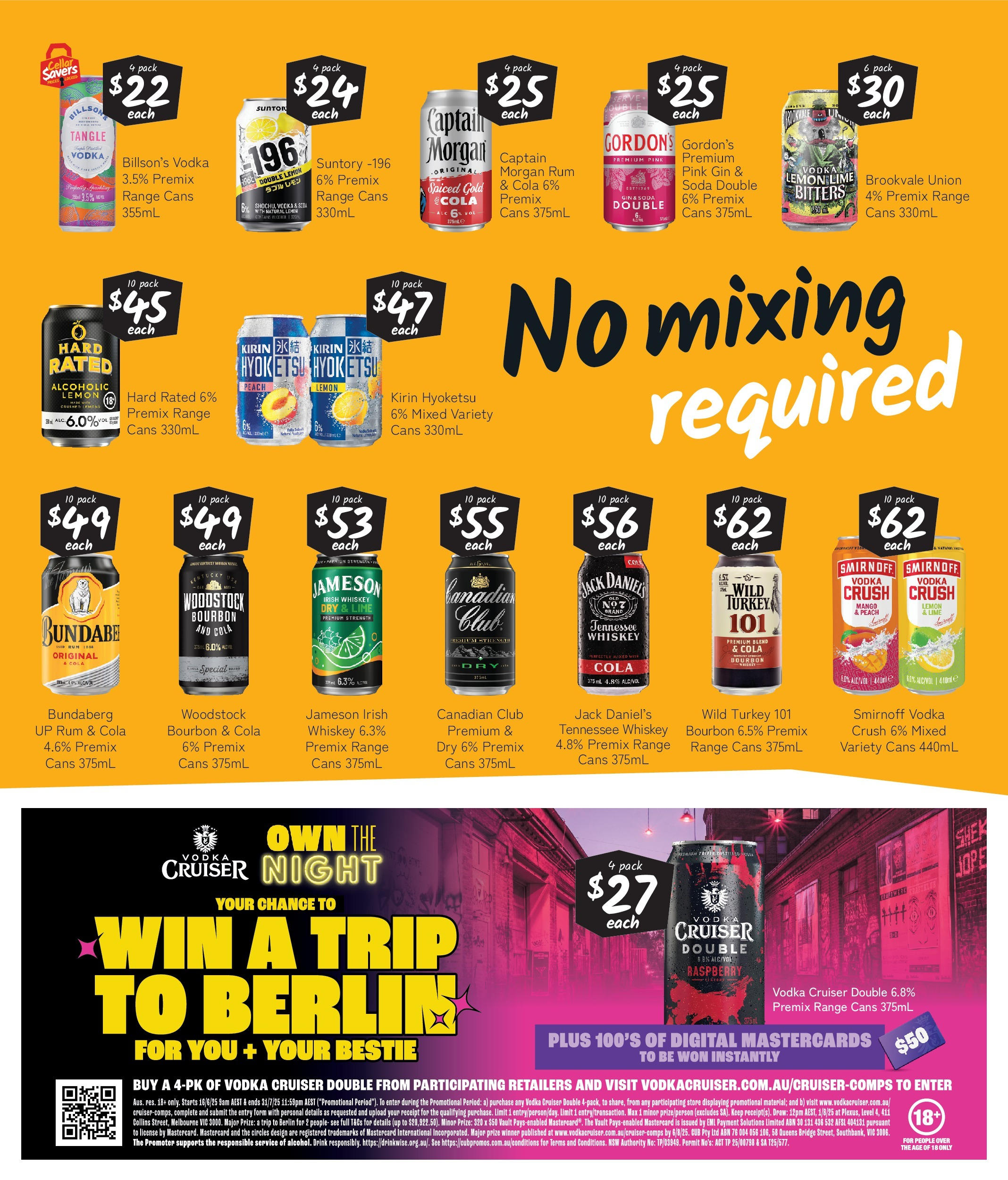 Cellarbrations Catalogue Zuccoli, Darwin  - 16/06/2025 > weekly / monthly specials | Page: 7 | Products: Bourbon, Whiskey, Lemon, Burrata di puglia