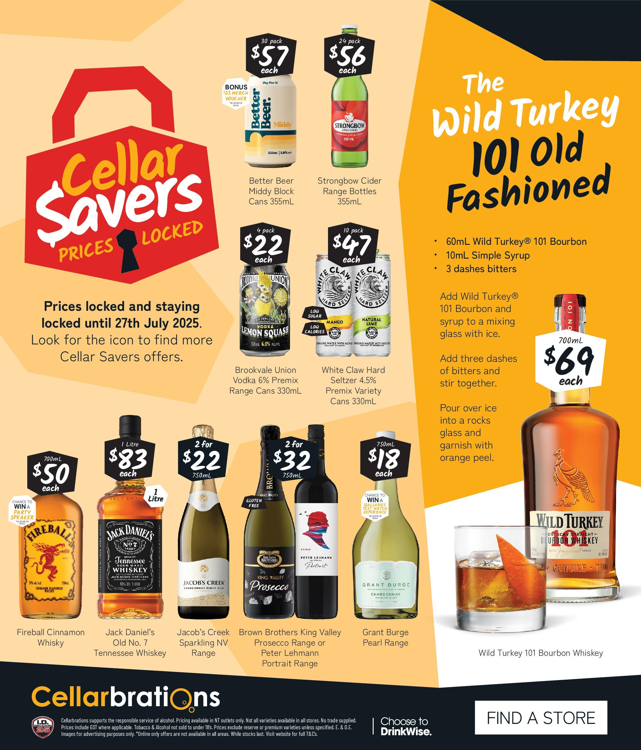 Cellarbrations Catalogue Zuccoli, Darwin  - 16/06/2025 > weekly / monthly specials | Page: 8 | Products: Beer, Vodka, Sugar, Lime